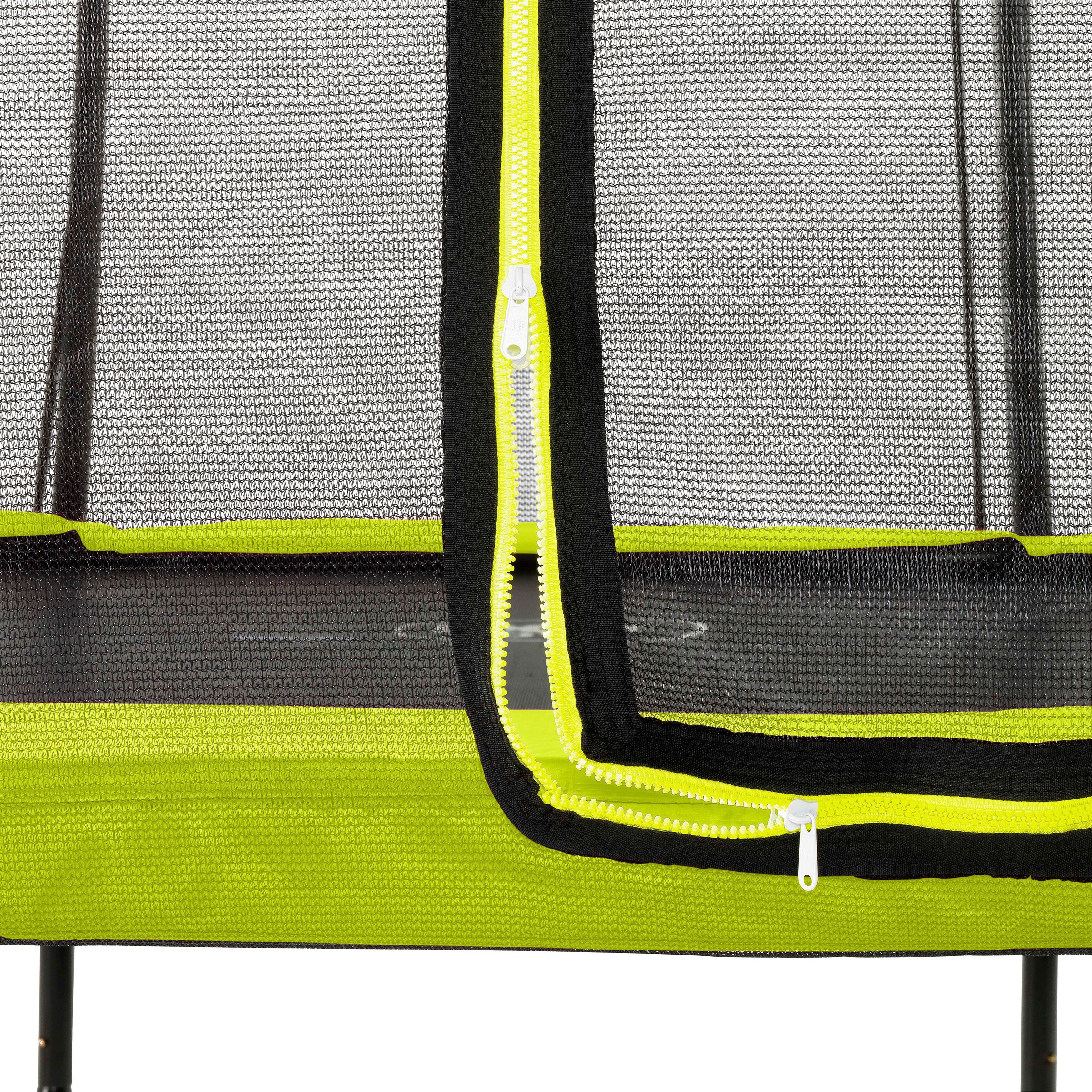 EXIT Gartentrampolin »Silhouette«, BxT: 214x305 cm, mit Sicherheitsnetz