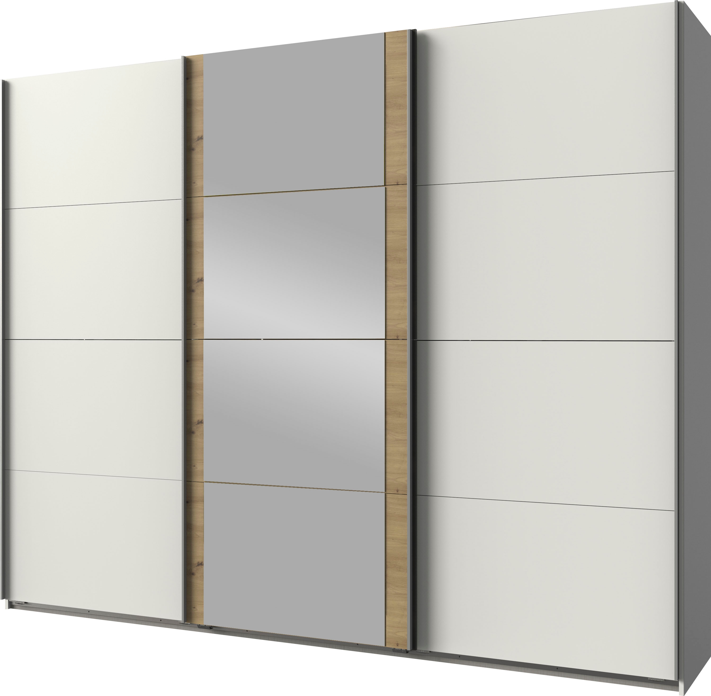 Wimex Schwebetürenschrank "Bern Schiebetürenschrank" Schrank mit zusätzlicher Innenausstattung, Garderobe