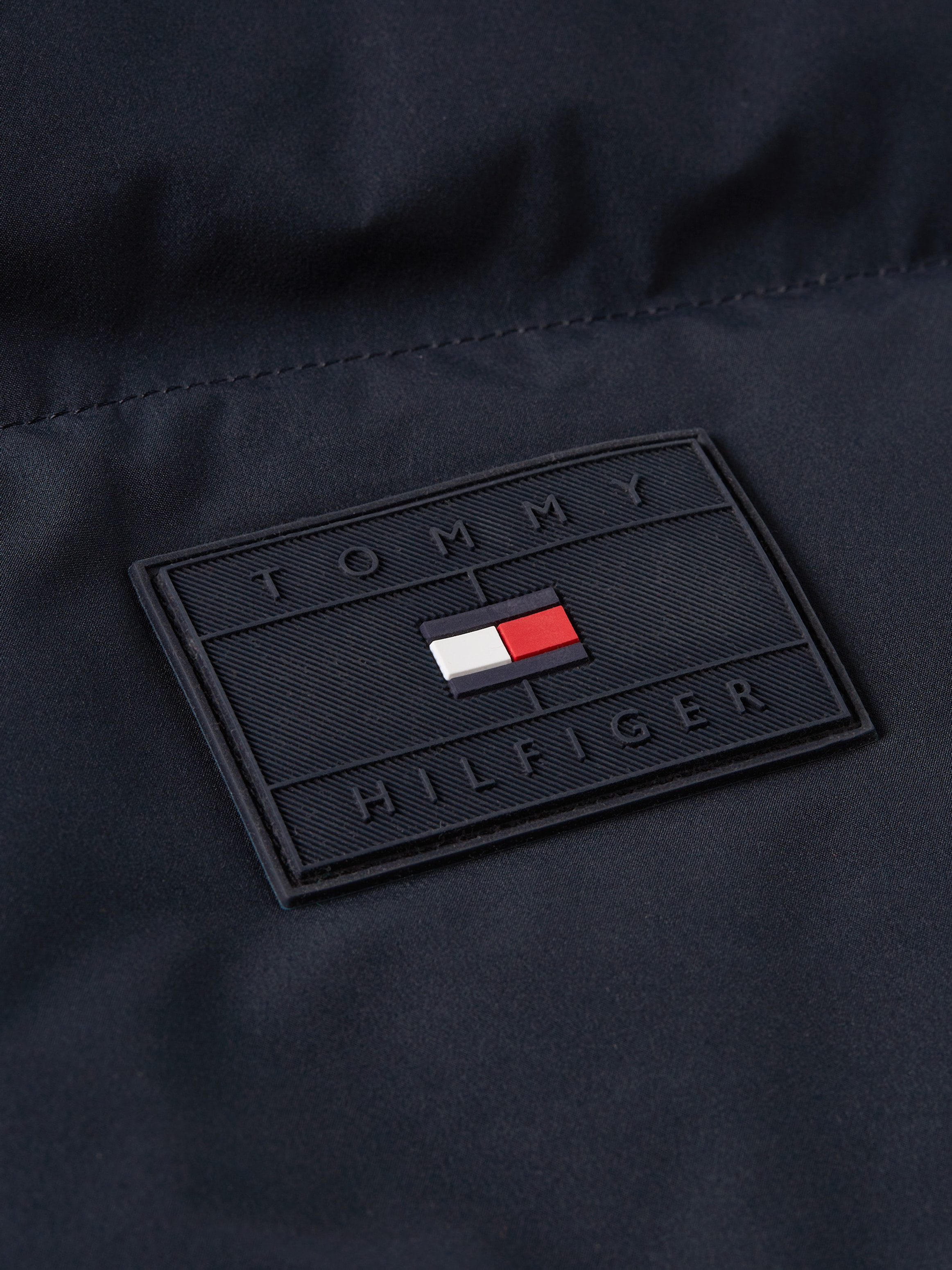 Tommy Hilfiger Steppjacke »DOWN PUFFER JACKET«, ohne Kapuze