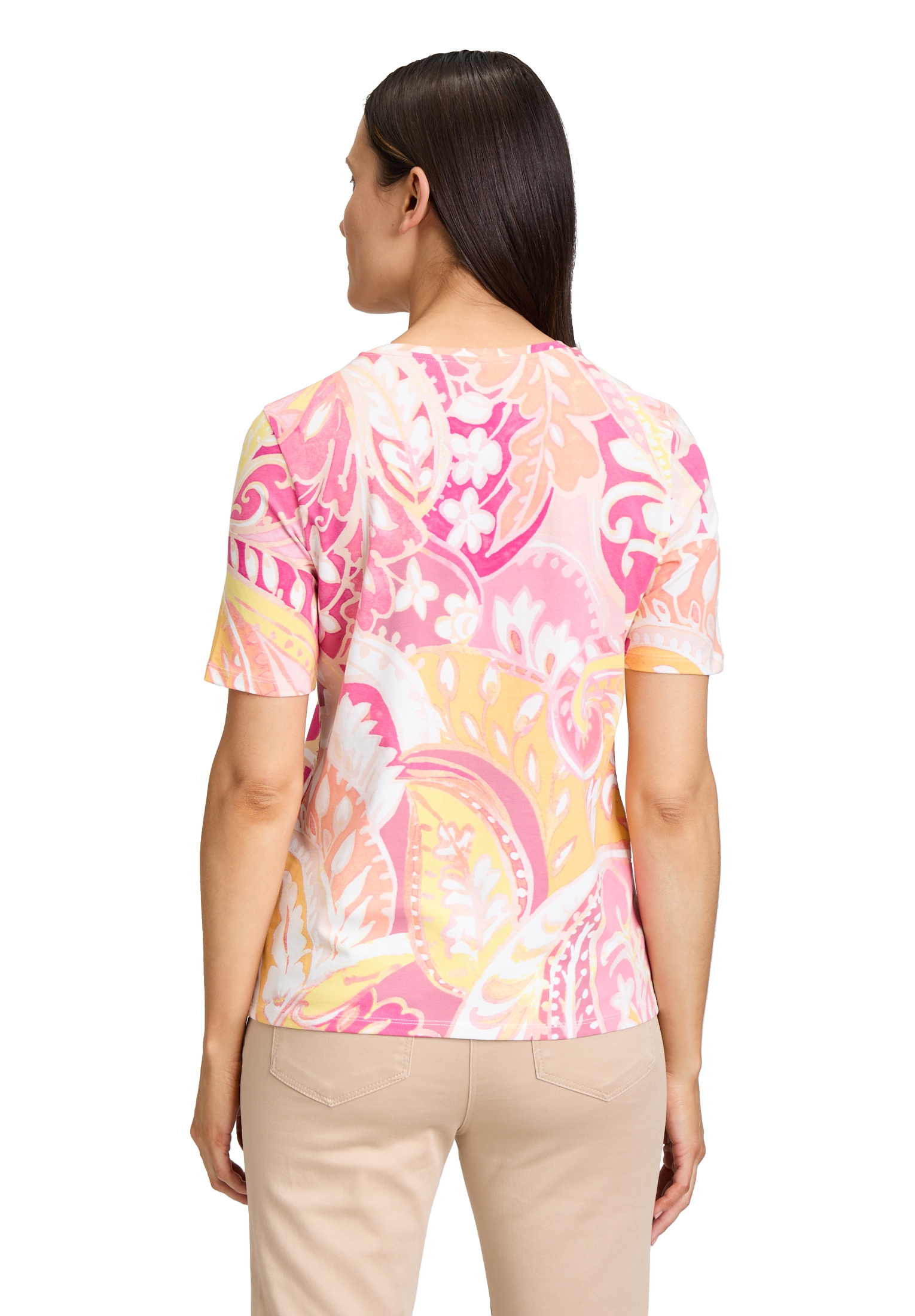 Betty Barclay Kurzarmshirt »Betty Barclay Damen Basic Shirt mit Print«, (1 tlg.), Druck