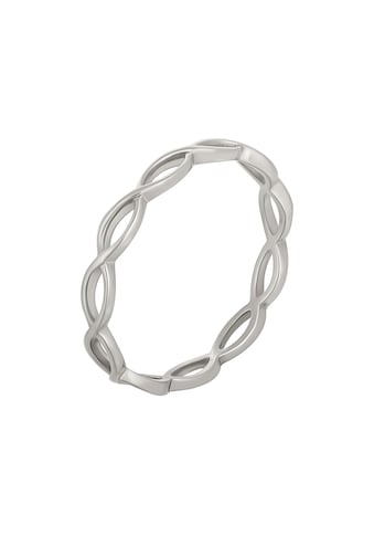 CAÏ Silberring »925/- Sterling Silber rhodiniert Cut Outs Stacking« kaufen