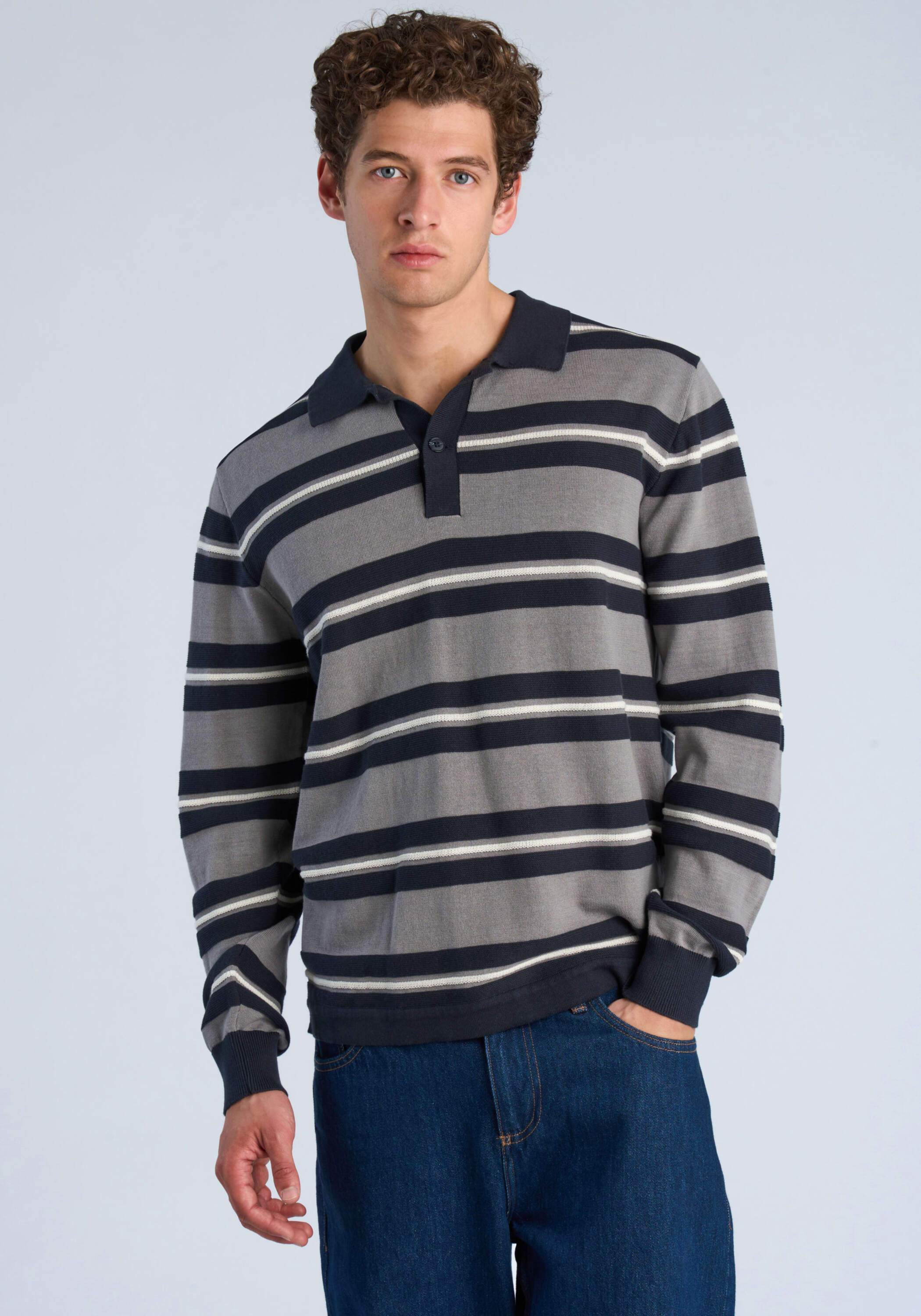 LINDBERGH Poloshirt "Strickpullover Comfort Fit"