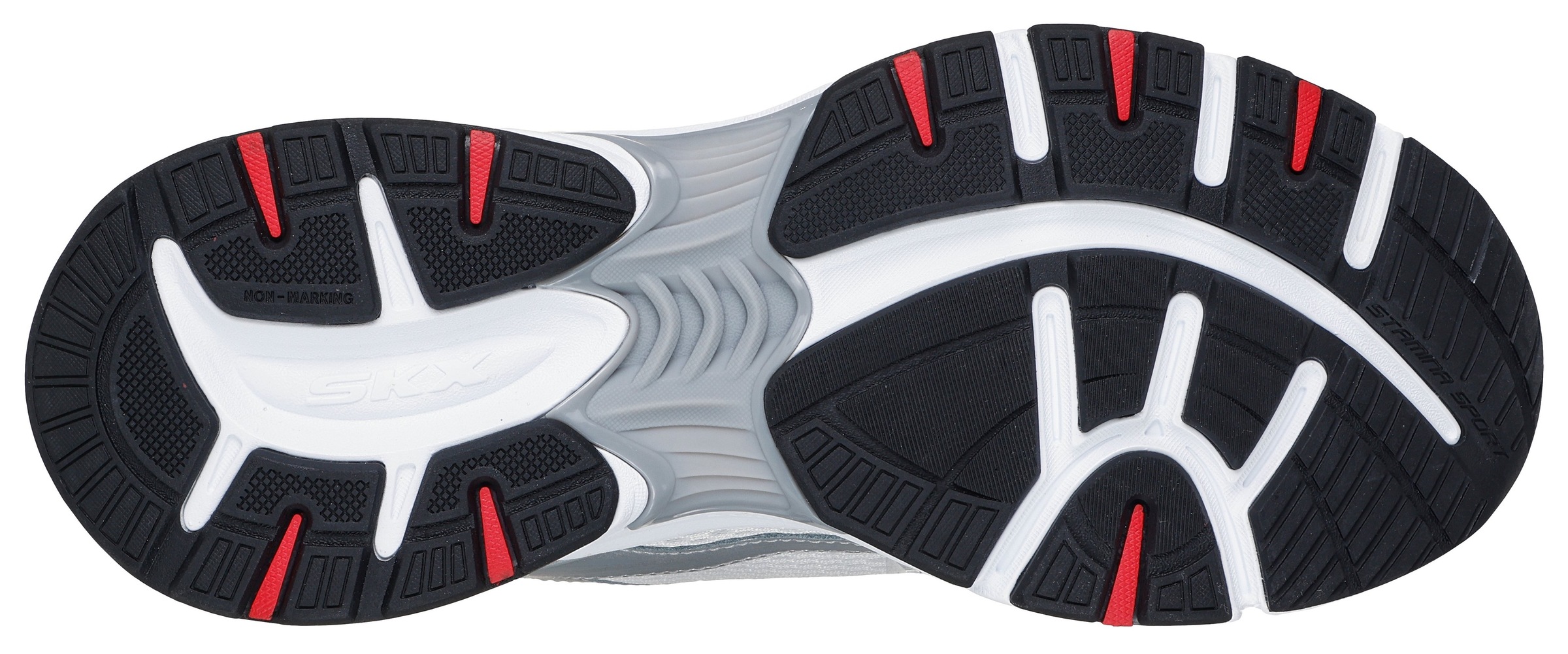 Skechers Slip-On Sneaker »STAMINA SPORT«, Trainingsschuh, Retro Sneaker mit Slip-ins
