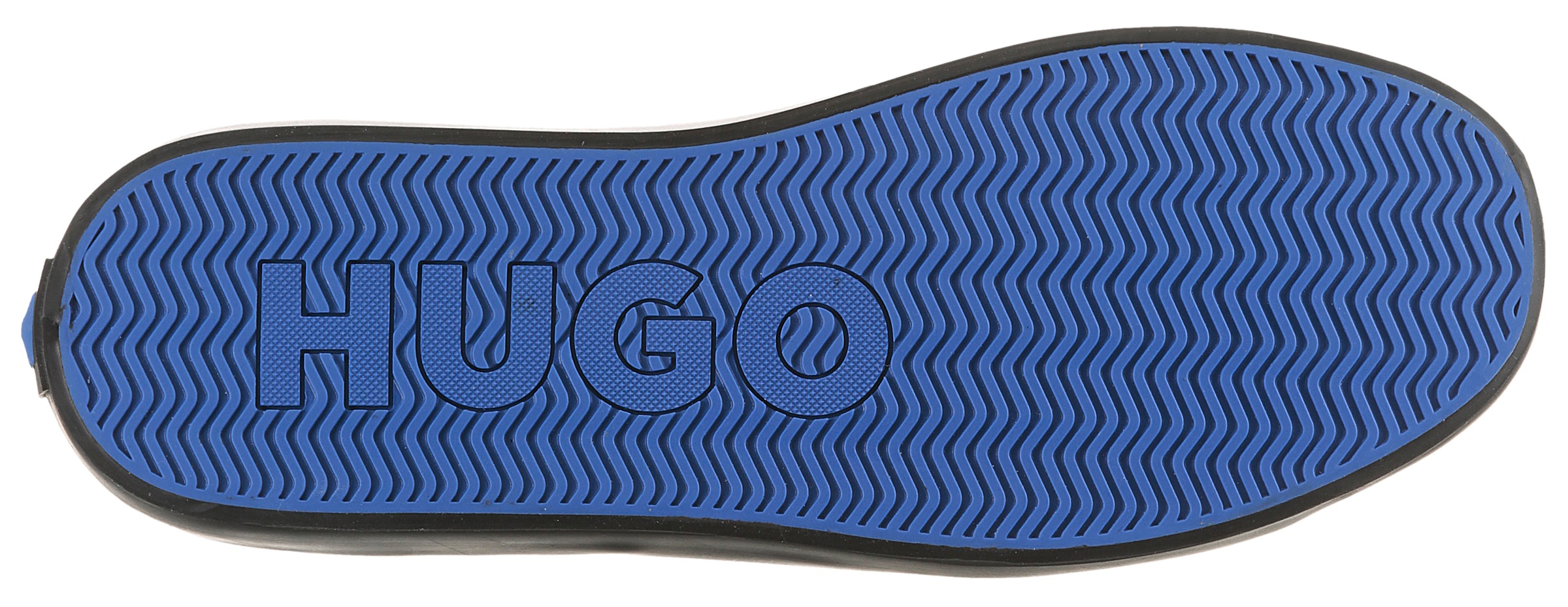 Thumbnail - HUGO Blue Sneaker "B-cross" Schnürschuh, Halbschuh, Plateausneaker mit gep. Schaftrand