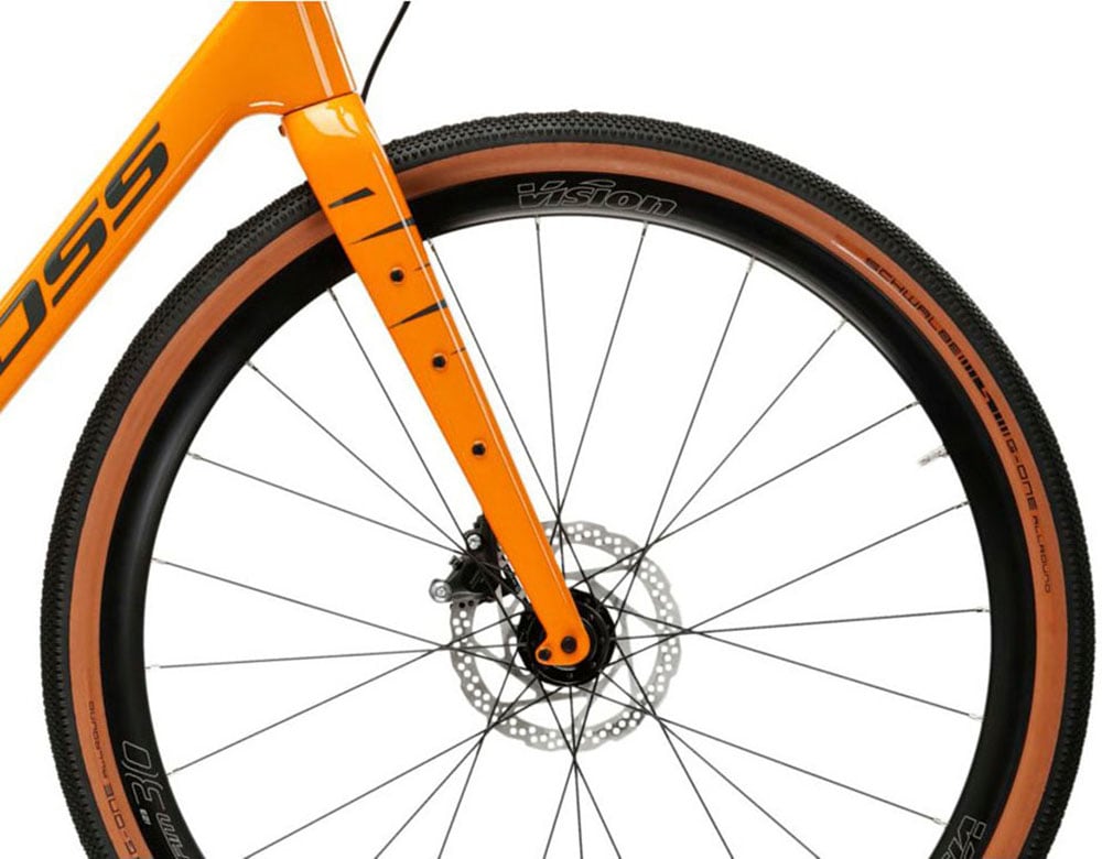 Kross Gravelbike »KROSS Gravelbike Esker 8.0 28" orange 24 Gänge«, 24 Gang, Shimano, GRX RX820 Schaltwerk, Kettenschaltung
