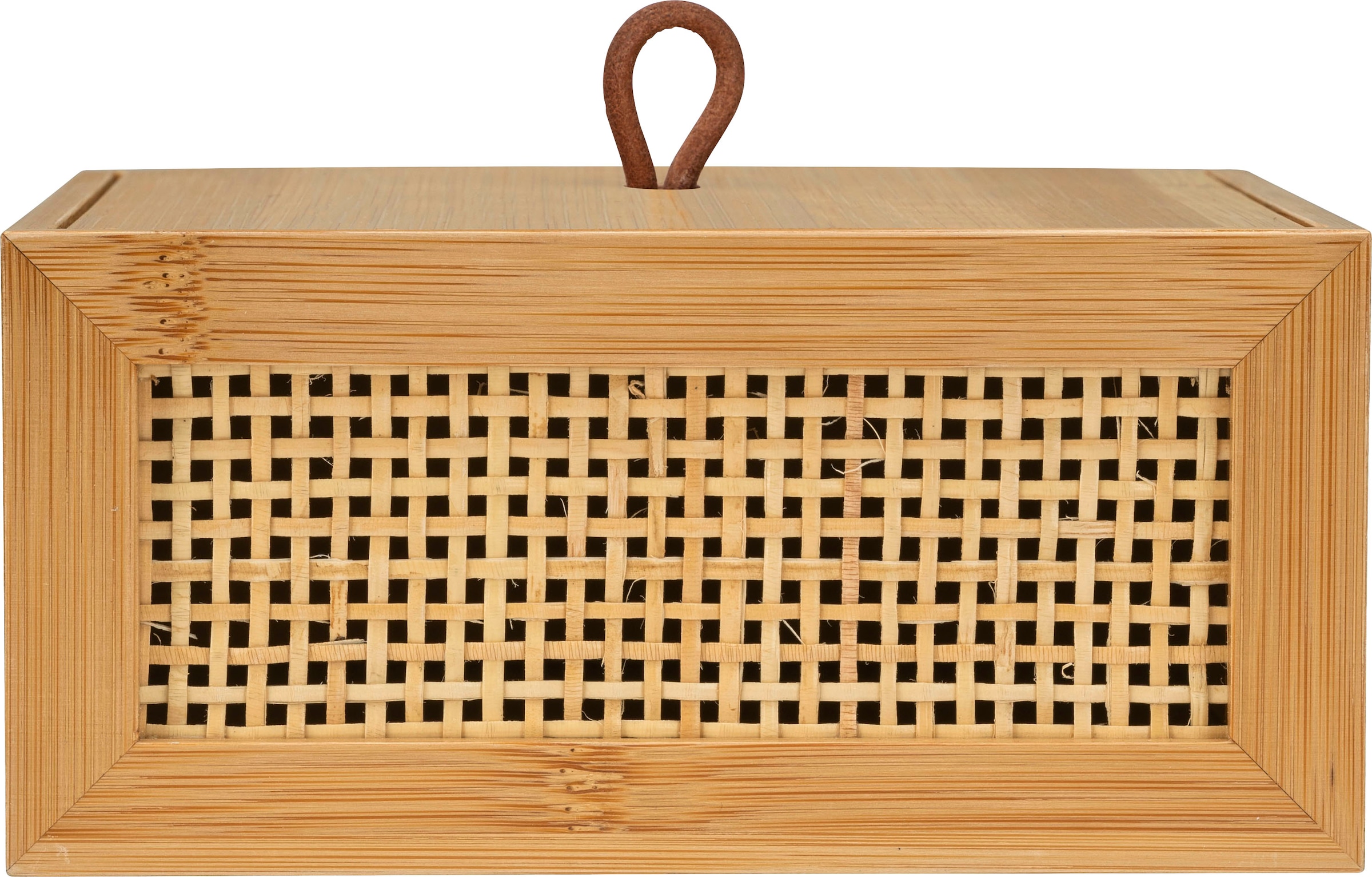 WENKO Badorganizer »Allegre«, (1 St.), mit Deckel, aus Bambus und Rattan  bestellen | BAUR