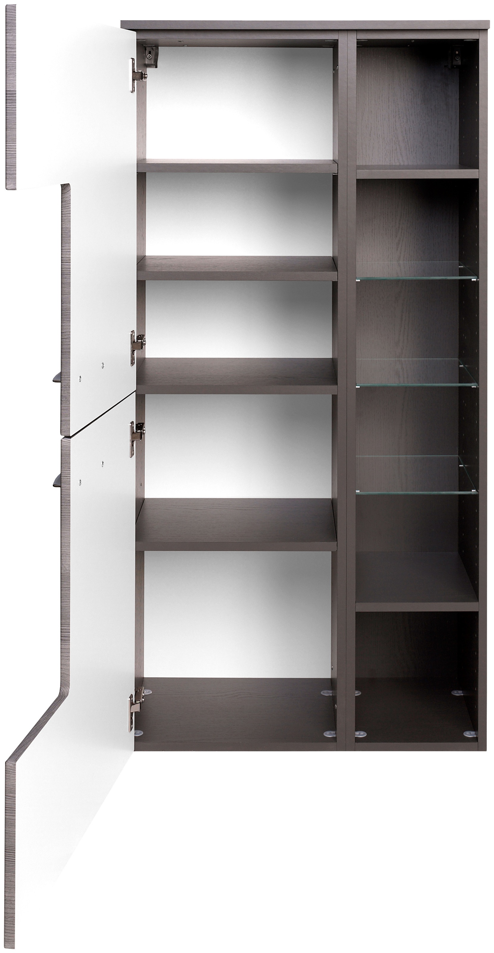 Thumbnail - welltime Midischrank "Florida" Breite 65 cm, mit hochglänzenden Fronten