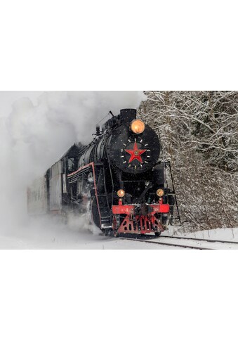 Papermoon Fototapetas »Alte Dampflokomotive«