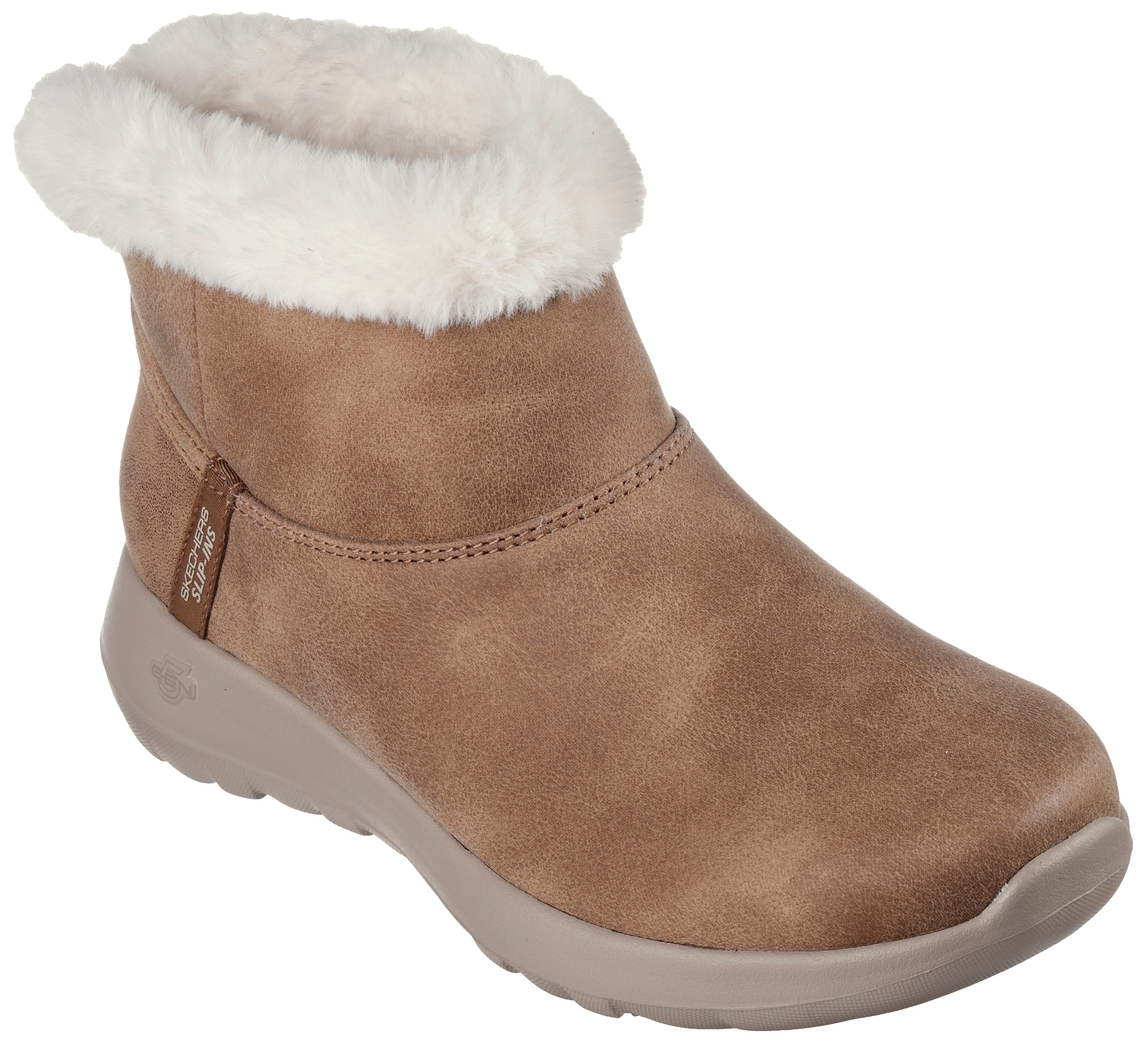 Skechers Winterboots "ON-THE-GO JOY-COZY DREAM", Schlupfstiefel, Snowboots, Winterschuh mit 5GEN Dämpfung, vegan