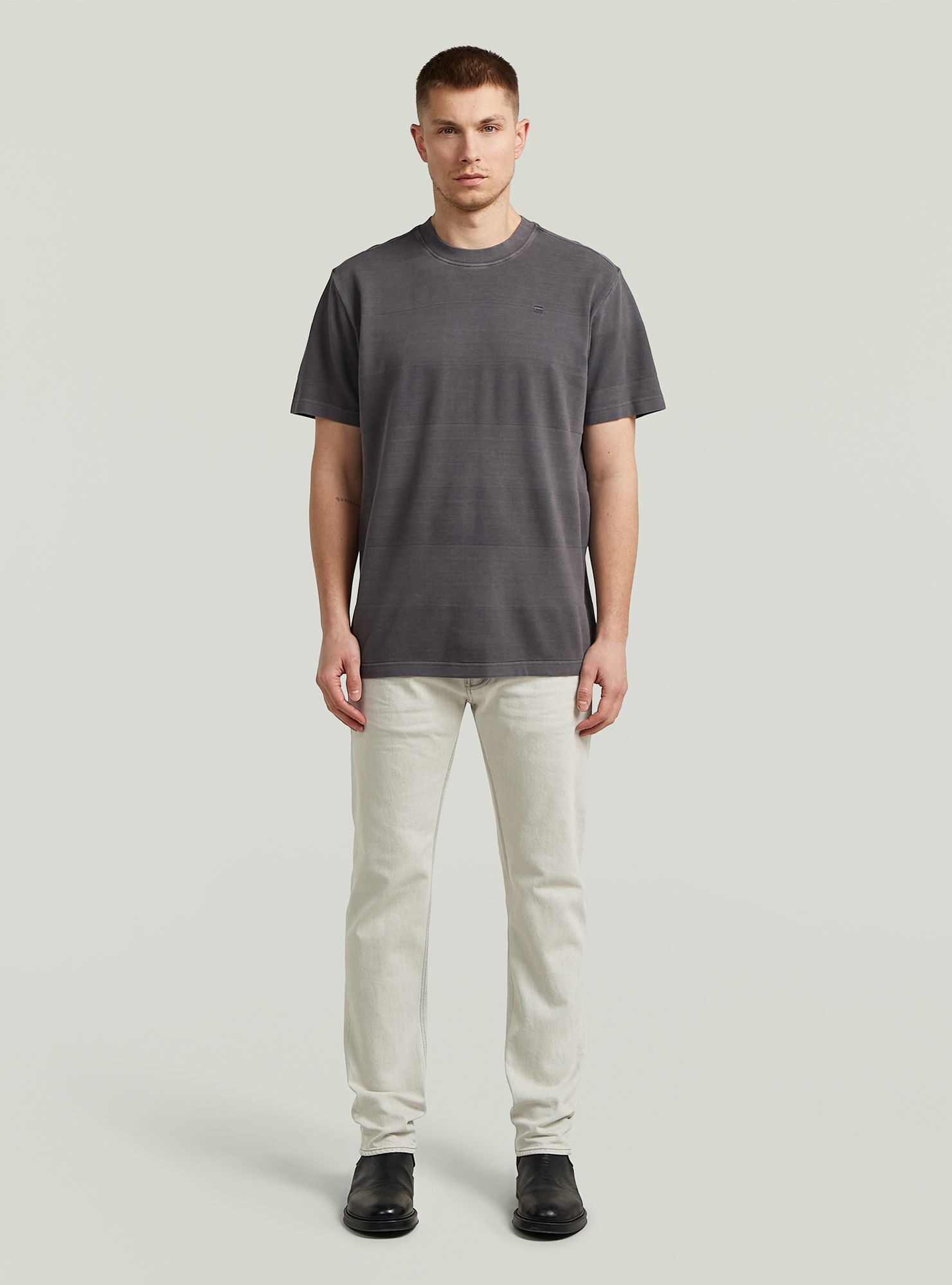 G-STAR T-Shirt »Washed Jacquard T-Shirt«