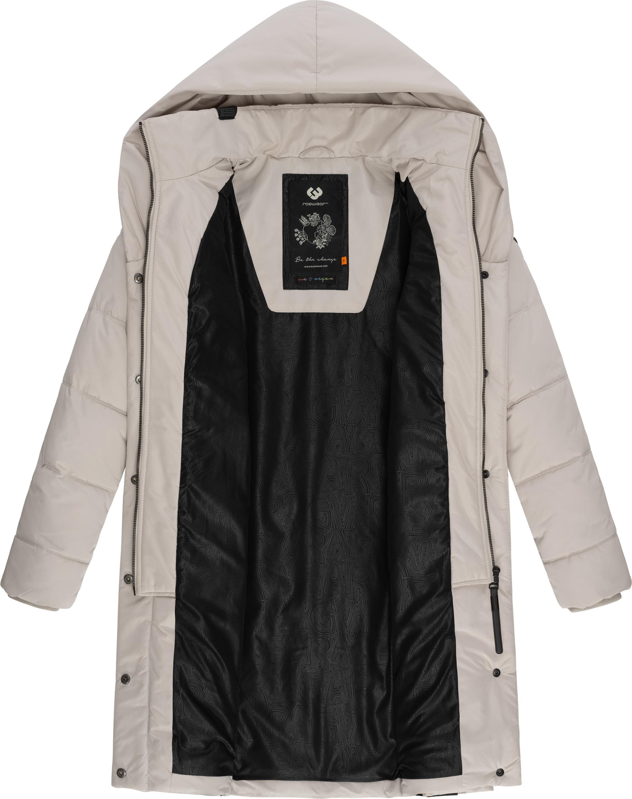 Ragwear Steppmantel »Natalka«, stylischer, gesteppter Winterparka mit gefütterter Kapuze