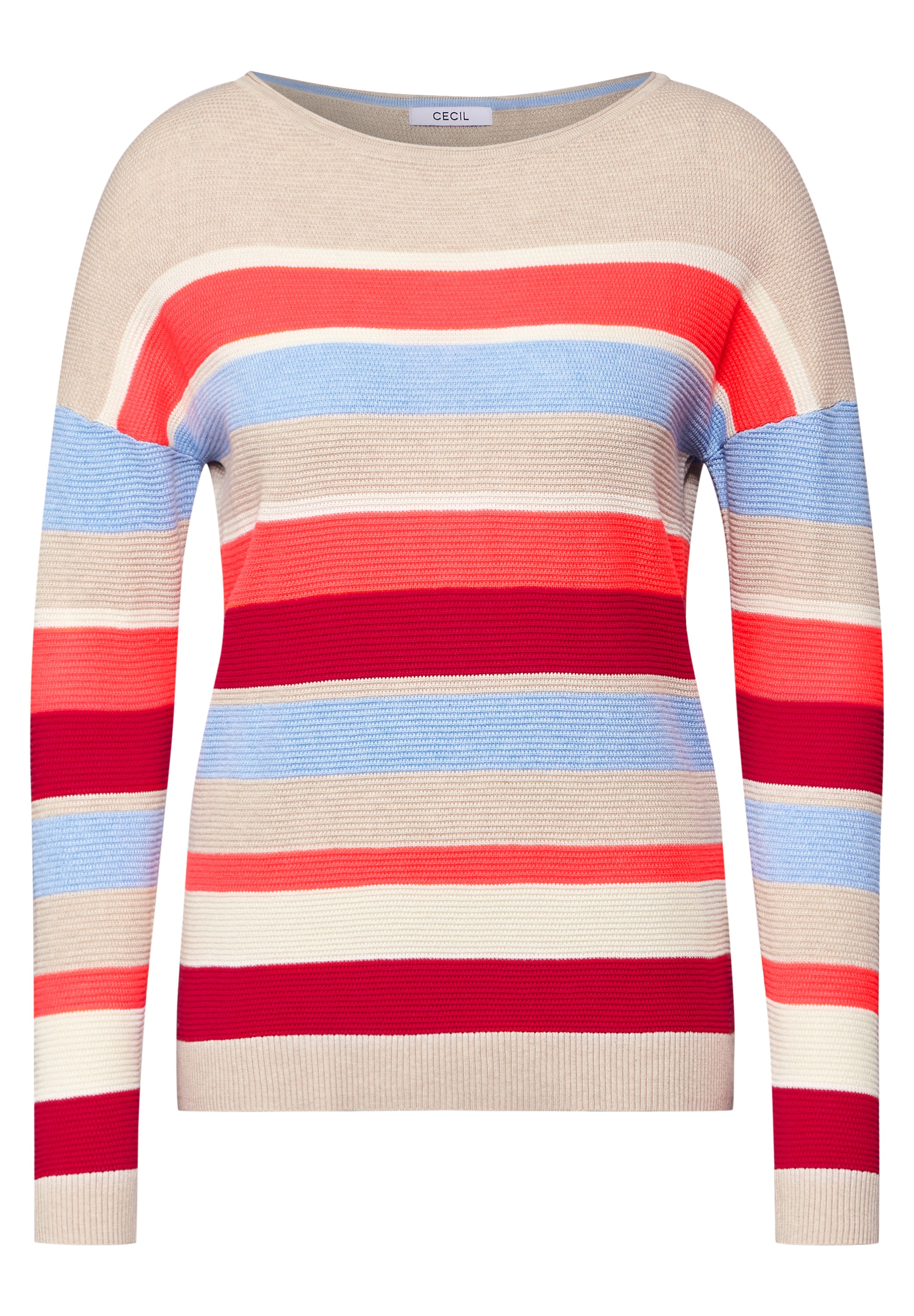 Cecil Strickpullover, im soften Baumwoll-Mix
