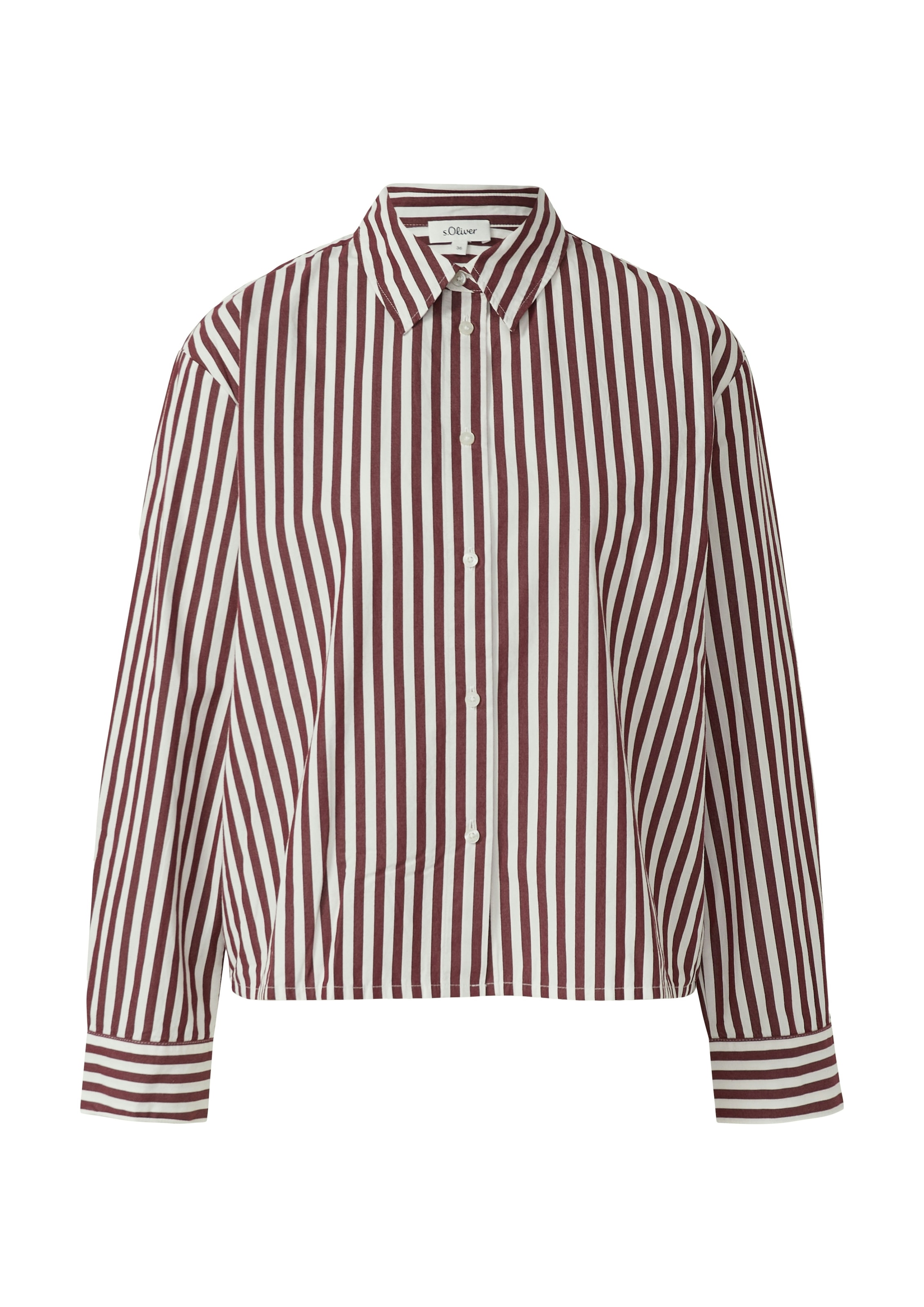 s.Oliver Hemdbluse mit Streifen Muster