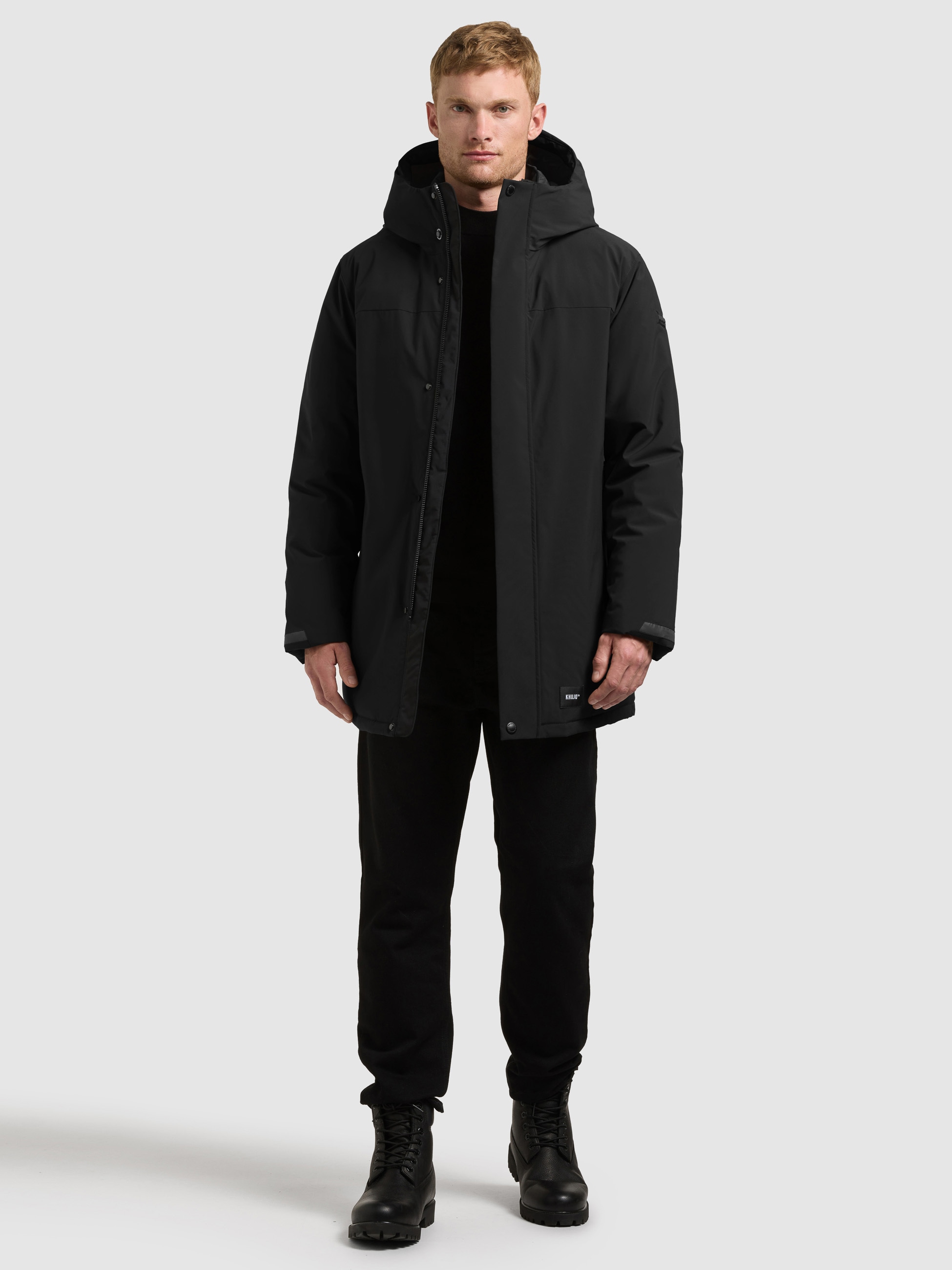 khujo Winterjacke »DEHL« mit Kapuze