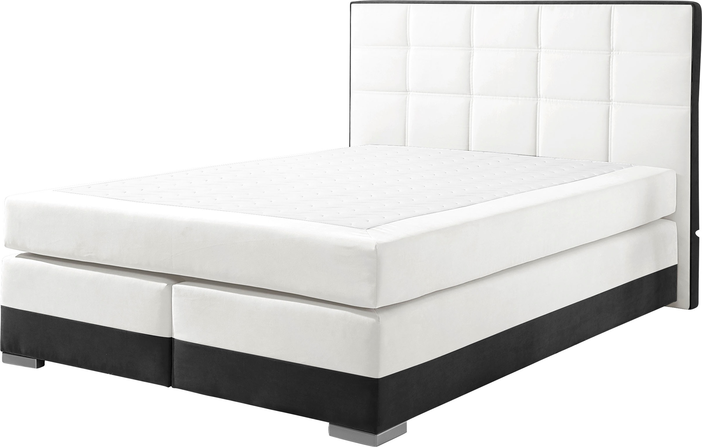 INOSIGN Boxspringbett, inklusive Topper und Wendekissen
