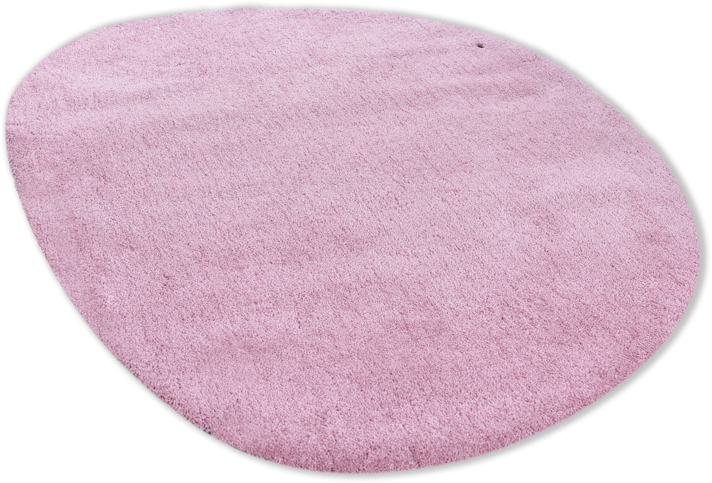 TOM TAILOR HOME Hochflor-Teppich »Shaggy Teppich Cozy«, oval, 25 mm Höhe, Uni Farben, auch in Pastell Farben, weich & kuschelig