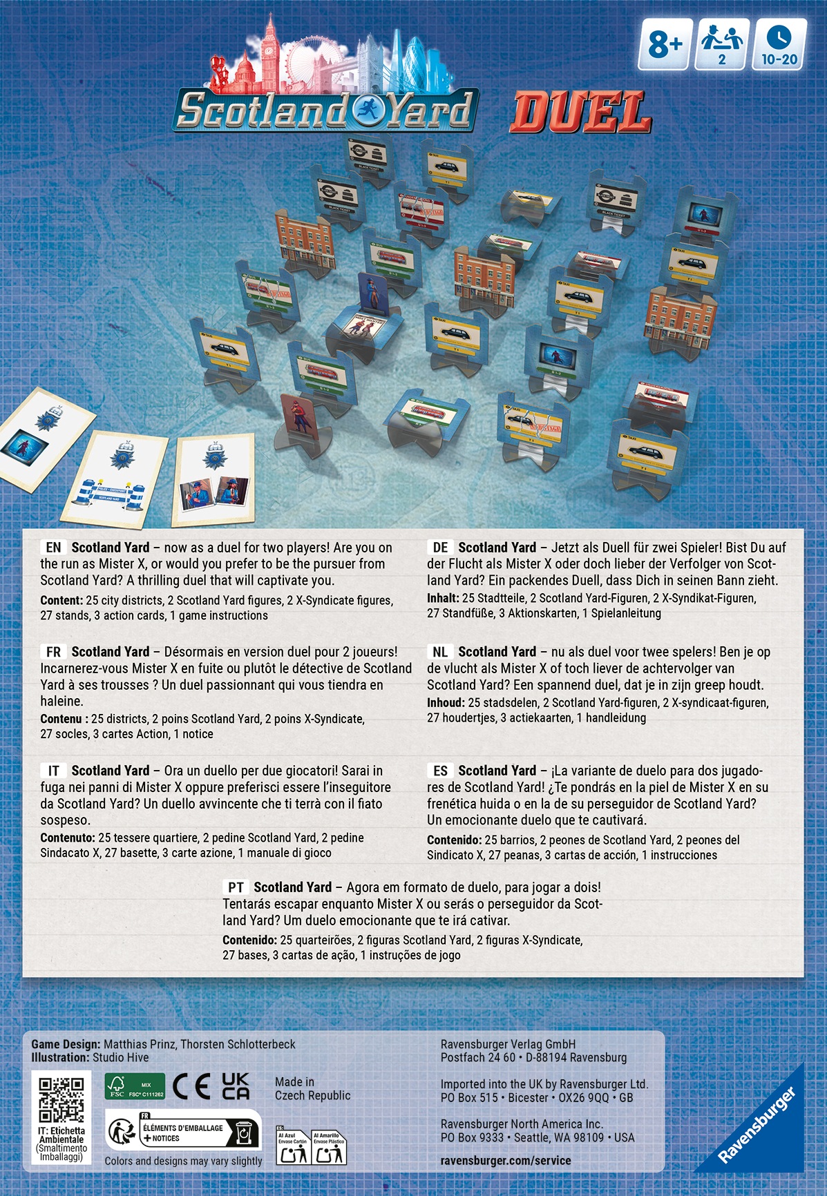 Ravensburger Spiel »Scotland Yard Duel« Made in Europe