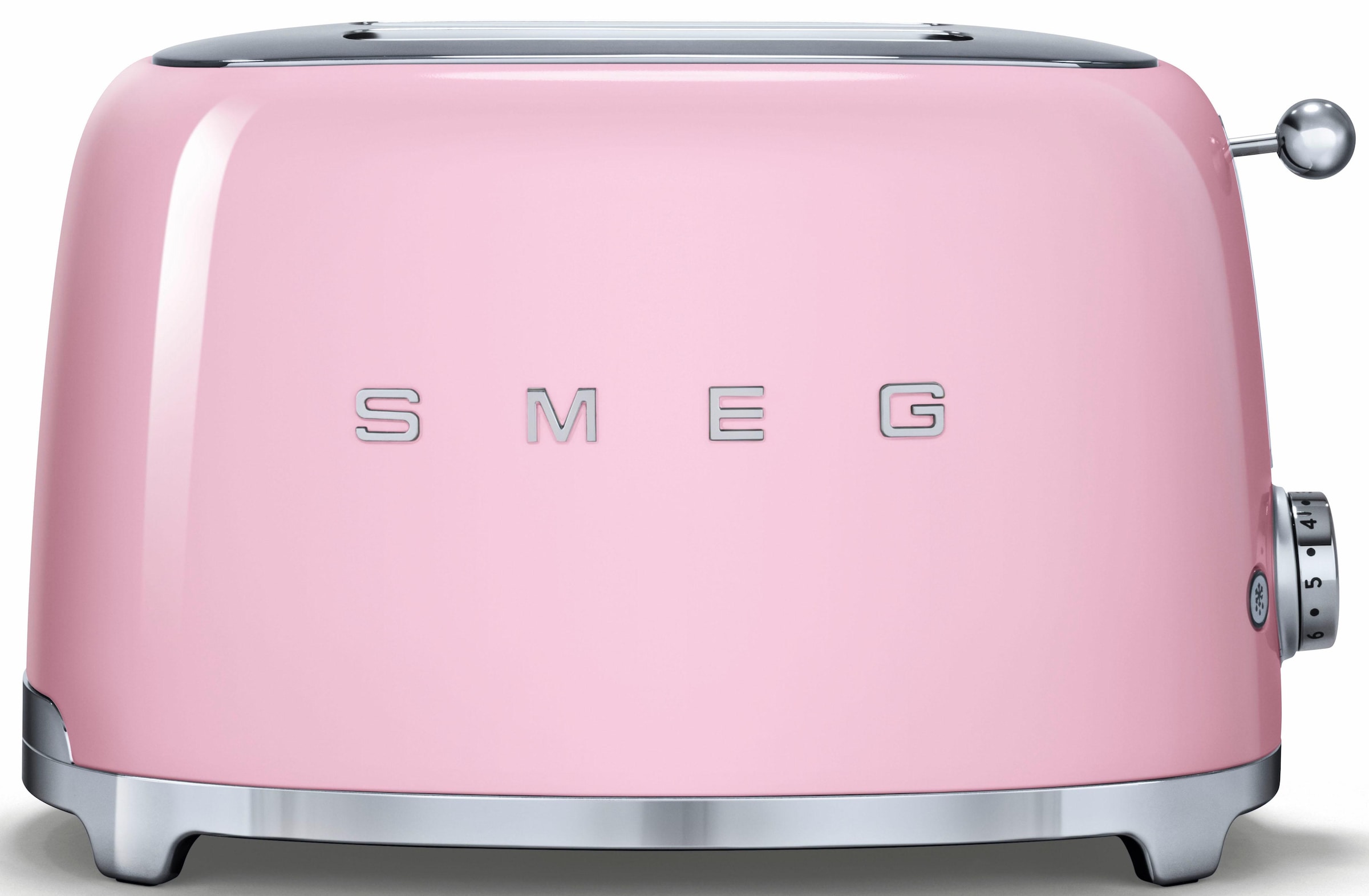 Smeg Toaster »TSF01PKEU«, 2 kurze Schlitze, für 2 Scheiben, 950 W