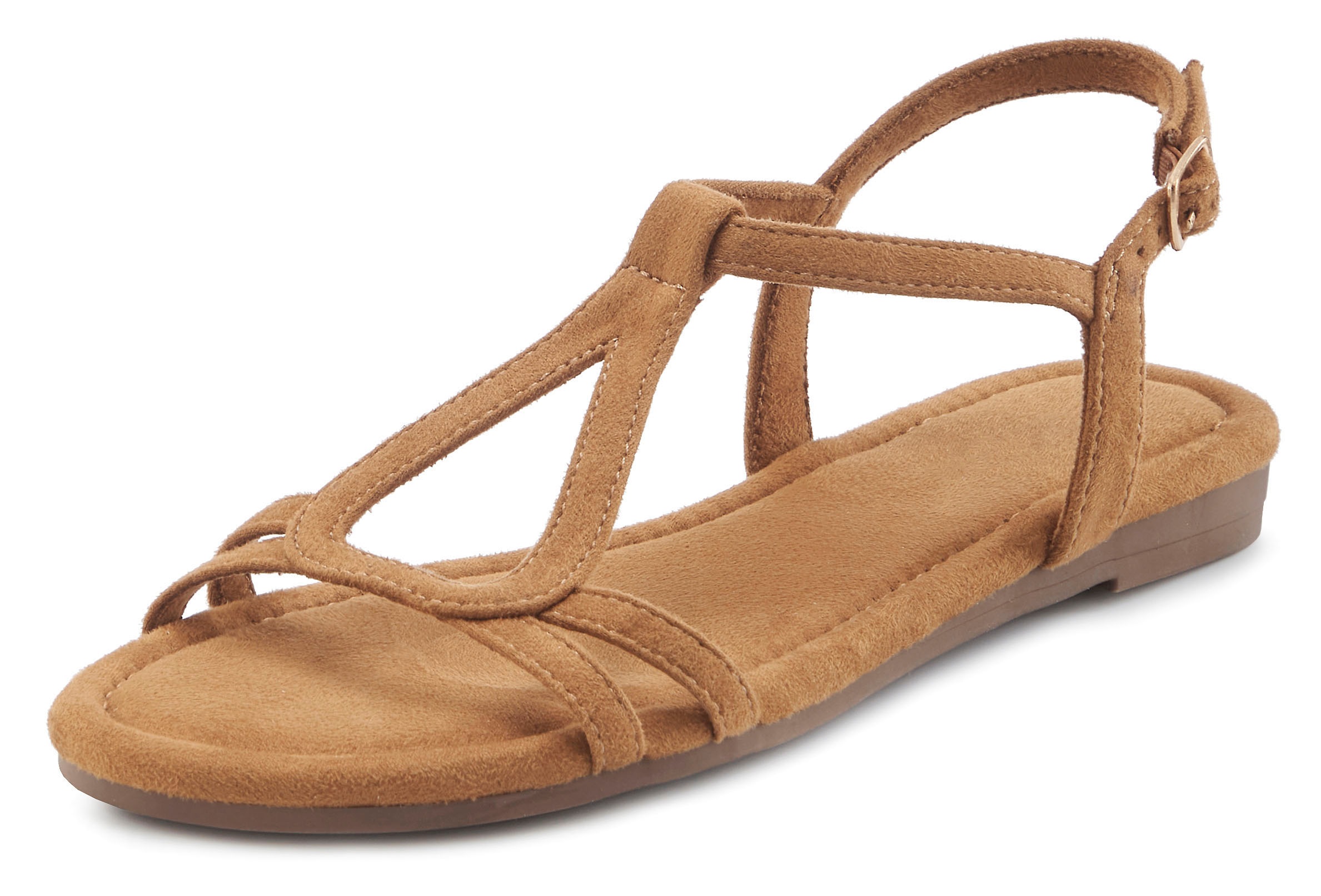 Vivance Sandale "Sandalette, offener Schuh, Sommerschuh", aus weichem Mater günstig online kaufen