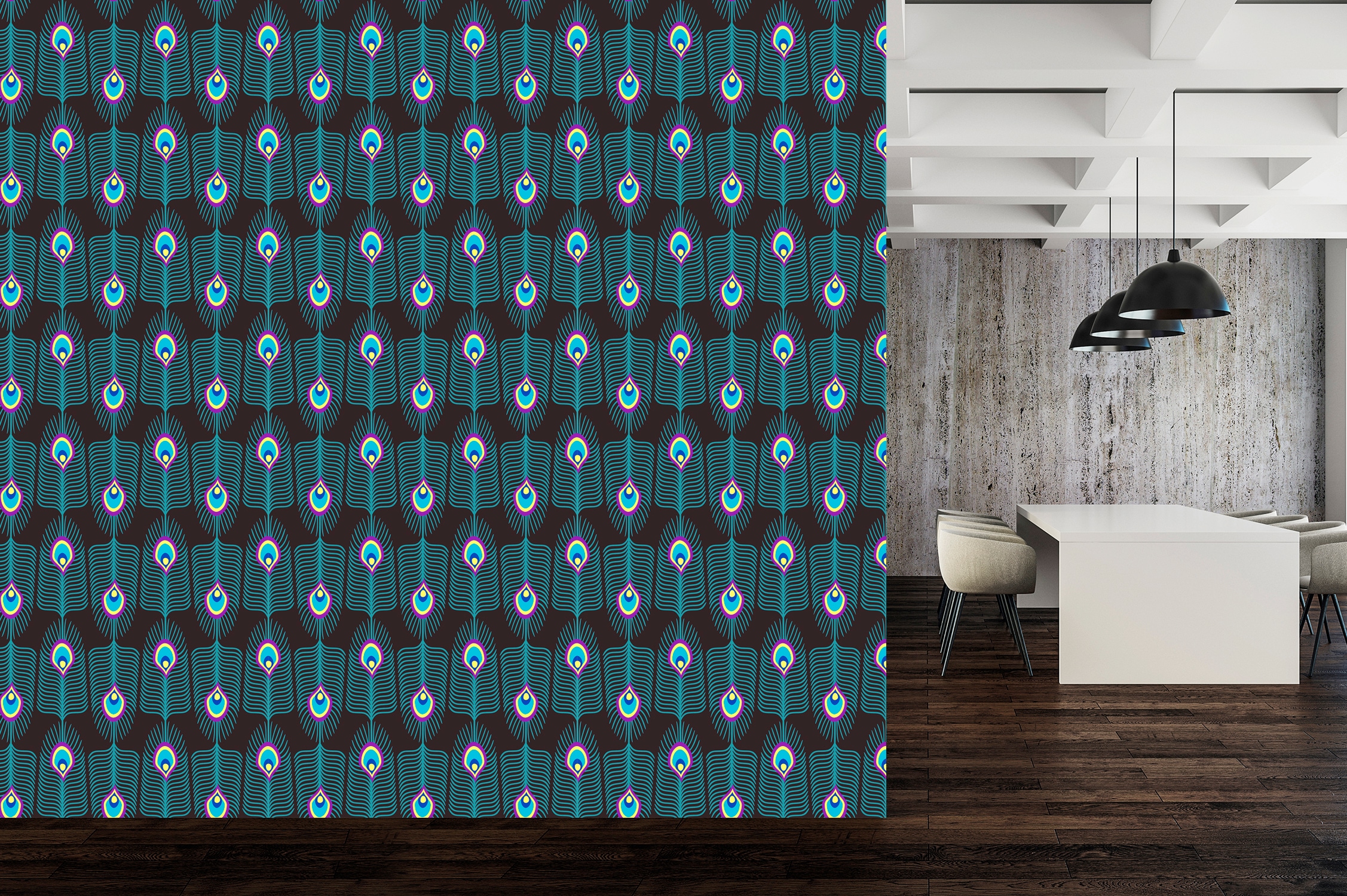 queence Vinyltapete »Felicia«, bedruckt-Barock-Antikoptik-Kunst, 90x250cm, selbstklebend, kinderleichte Anbringung, Sticker