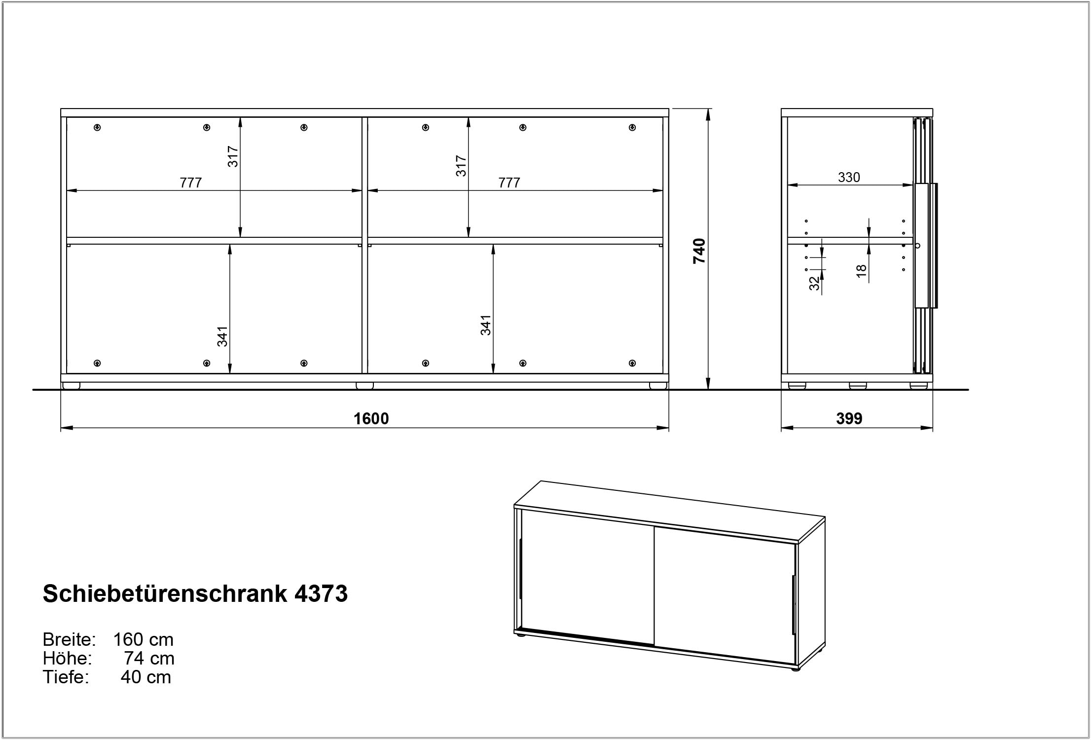 GERMANIA Büromöbel-Set »Mailand«, (3 tlg.), inkl. 2 Schreibtischen und Schiebetürenschrank