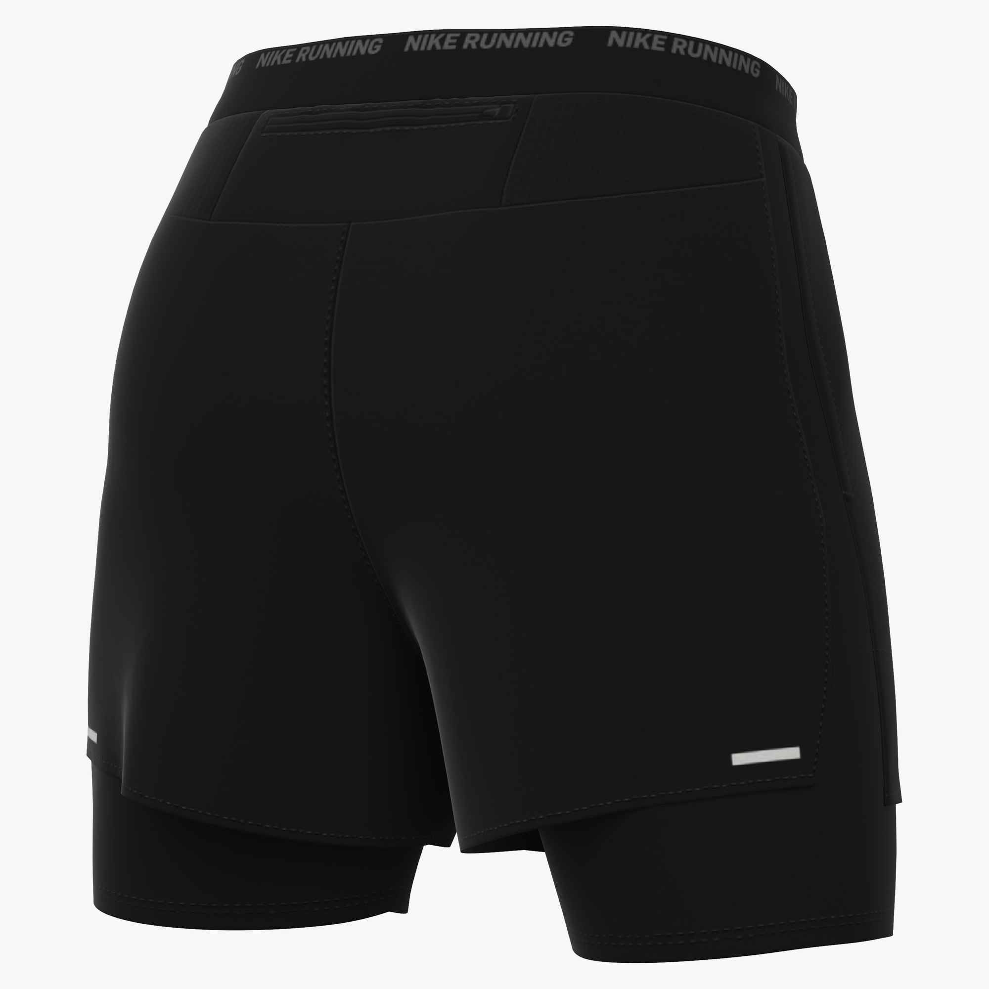 Nike Laufshorts »M NK DF STRIDE 5IN HYBRID SHRT (Consumer Facing Name TBD)«  mit Reißverschlusstasche hinten, schweißableitend und atmungsaktiv