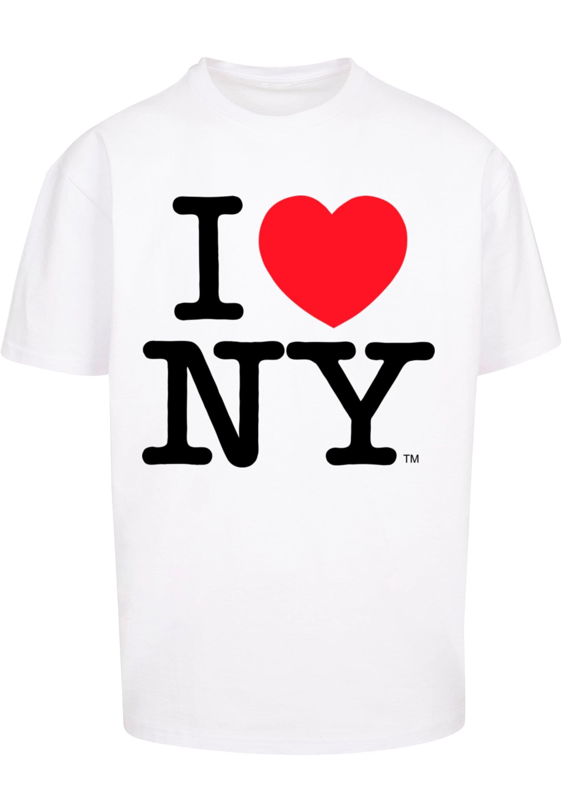 Merchcode T-Shirt "Merchcode Herren I Love NY Oversize Tee" 1 Stk. tlg. günstig online kaufen