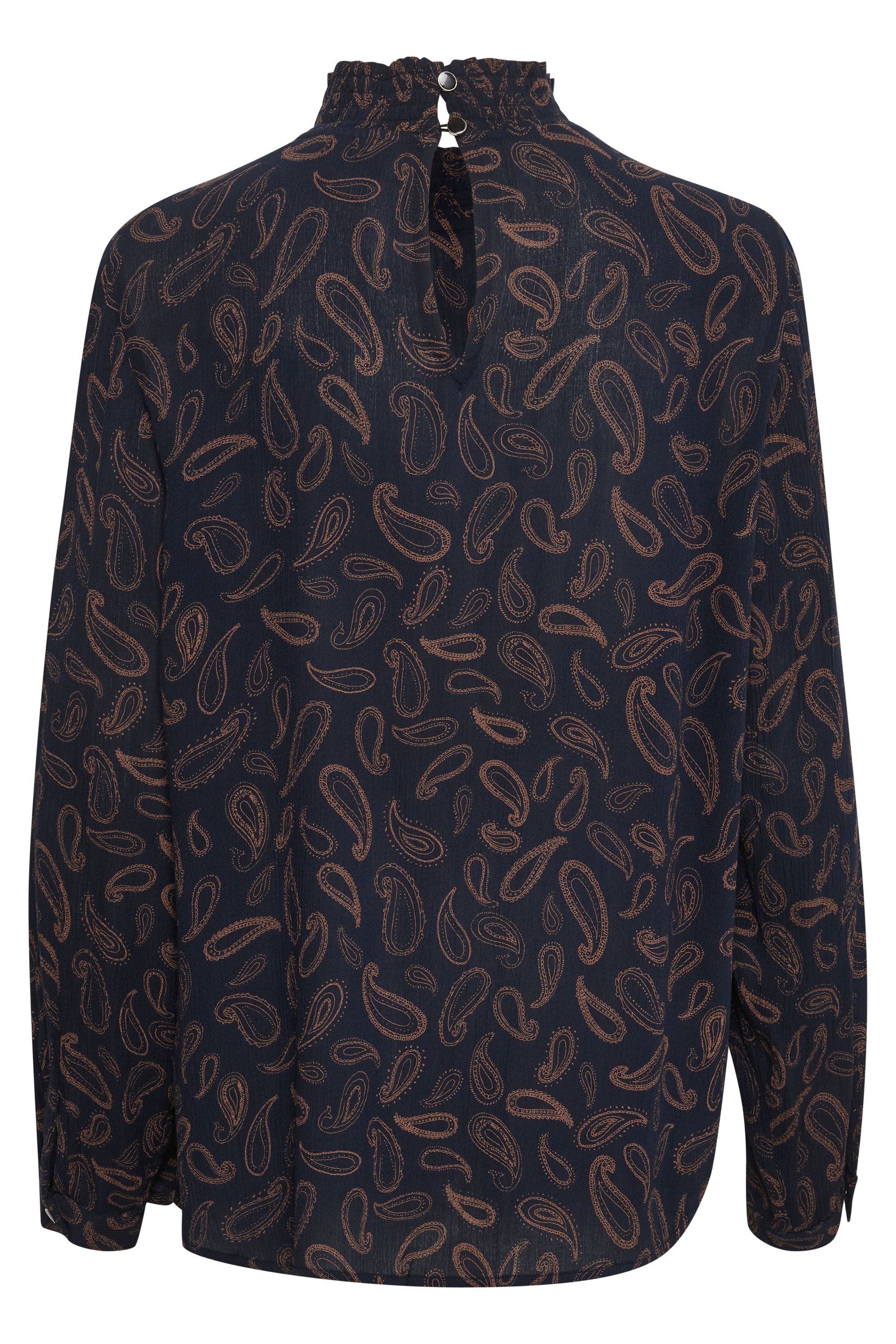KAFFE Langarmbluse »Damen Bluse langarm KAtinna«