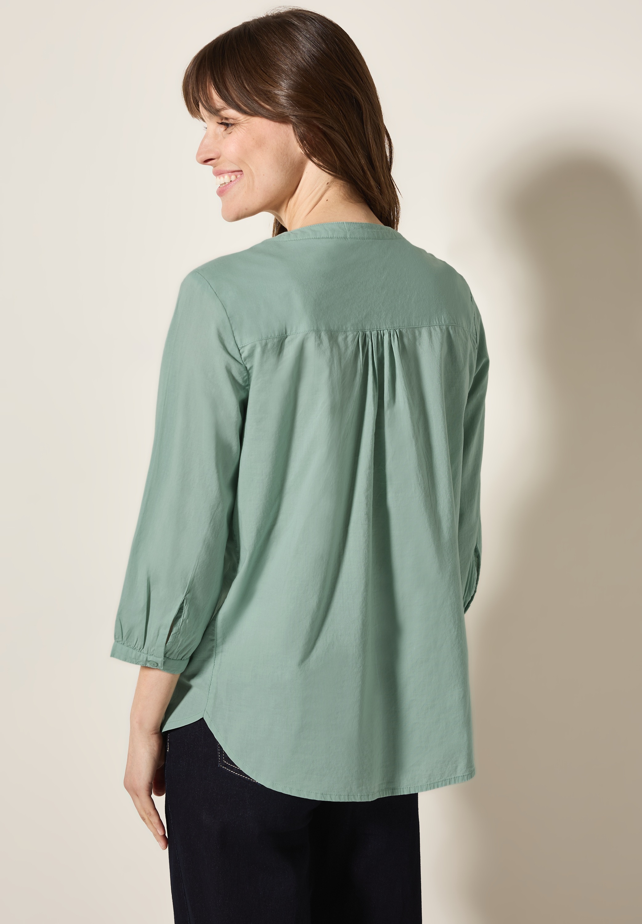 Cecil Shirtbluse, mit Smok-Detail am dem Schultern günstig online kaufen