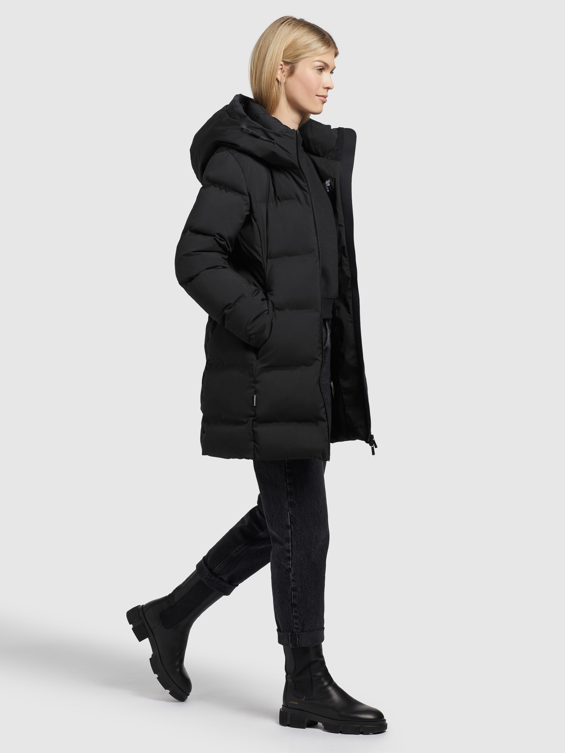 khujo Steppjacke »TANARE2«, mit Kapuze
