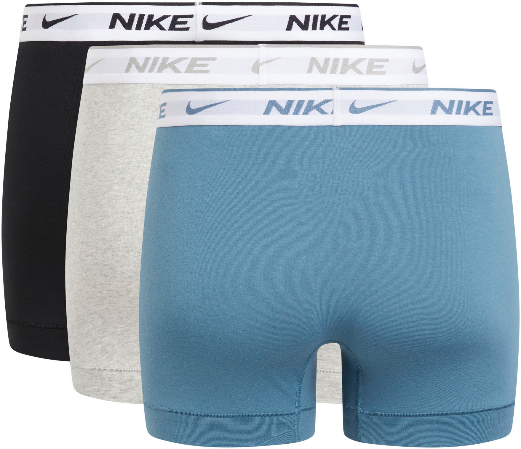 NIKE Underwear Trunk »TRUNK 3PK«, (Packung, 3 St., 3er), mit farbigem NIKE Logo-Elastikbund