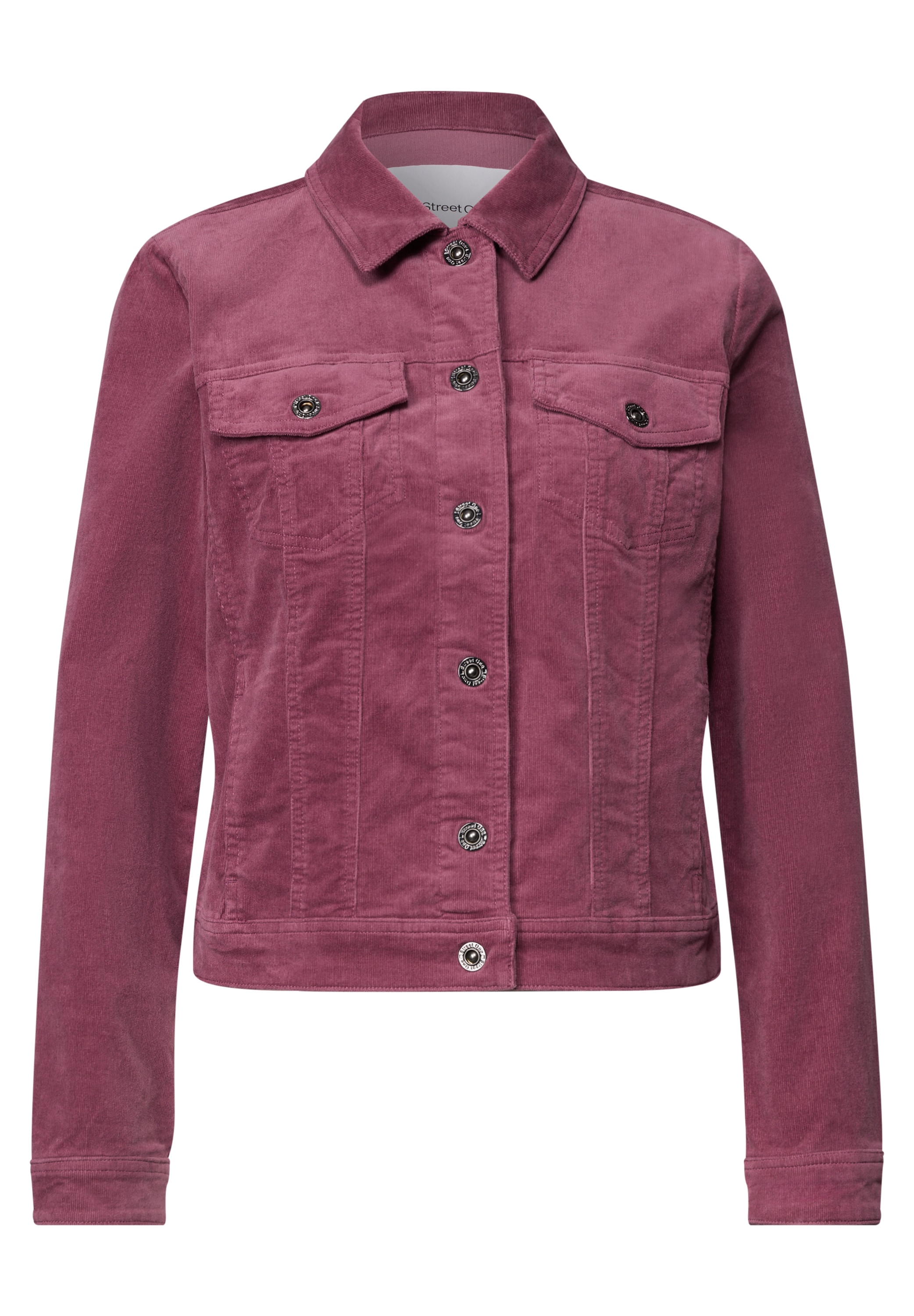 STREET ONE Cordjacke ohne Kapuze mit Brusttaschen