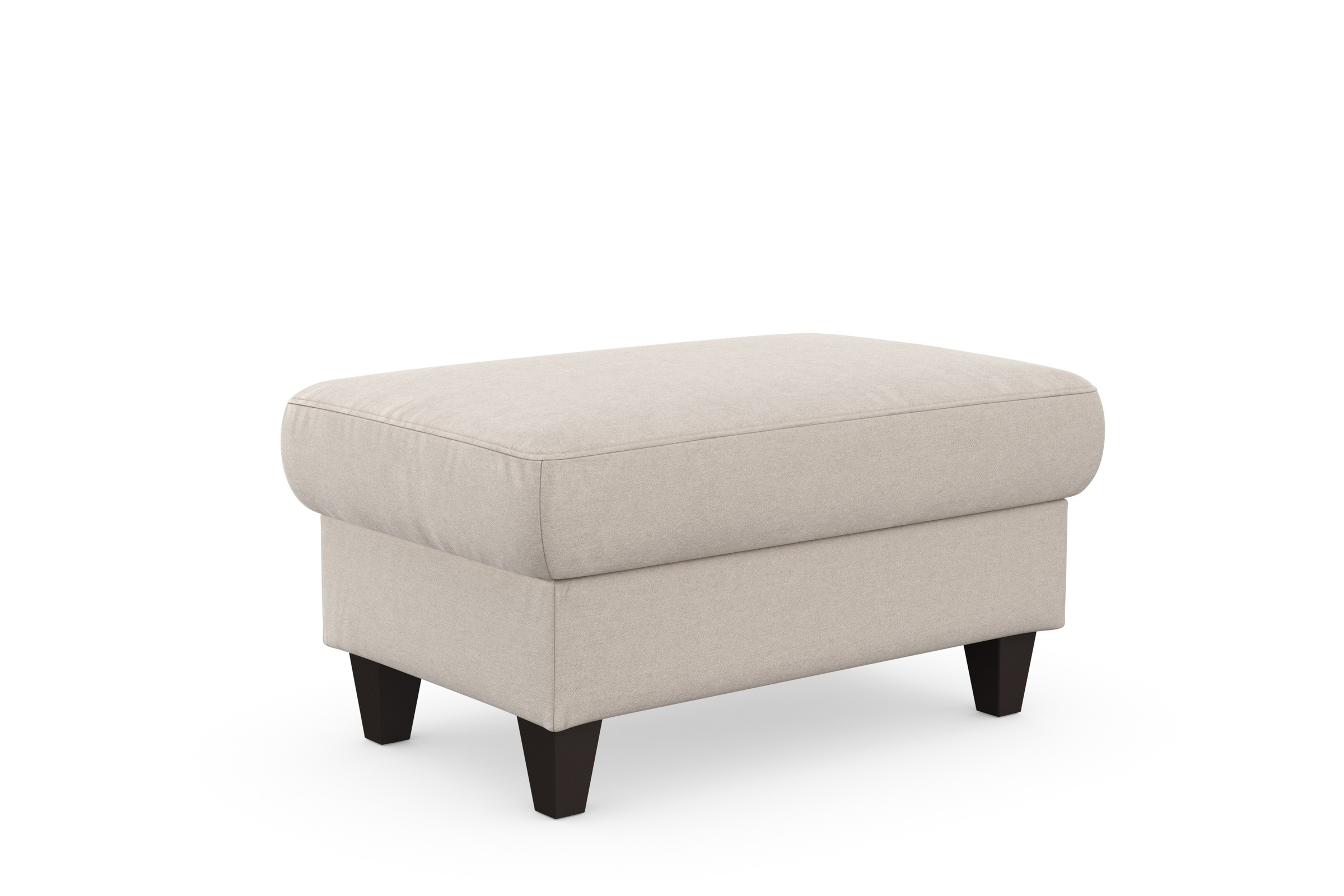 sit&more Stauraumhocker »Farö« mit Stauraum und Federkern und wengefarbenen Füßen