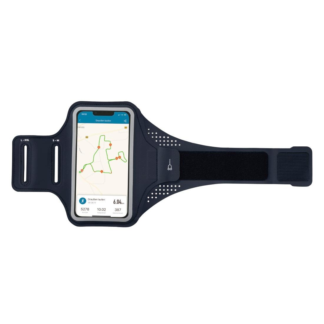 Hama Smartphone-Hülle »Sportarmband "Finest Sports" für Smartphones, Größe XXL«, 12,7 cm (5 Zoll)