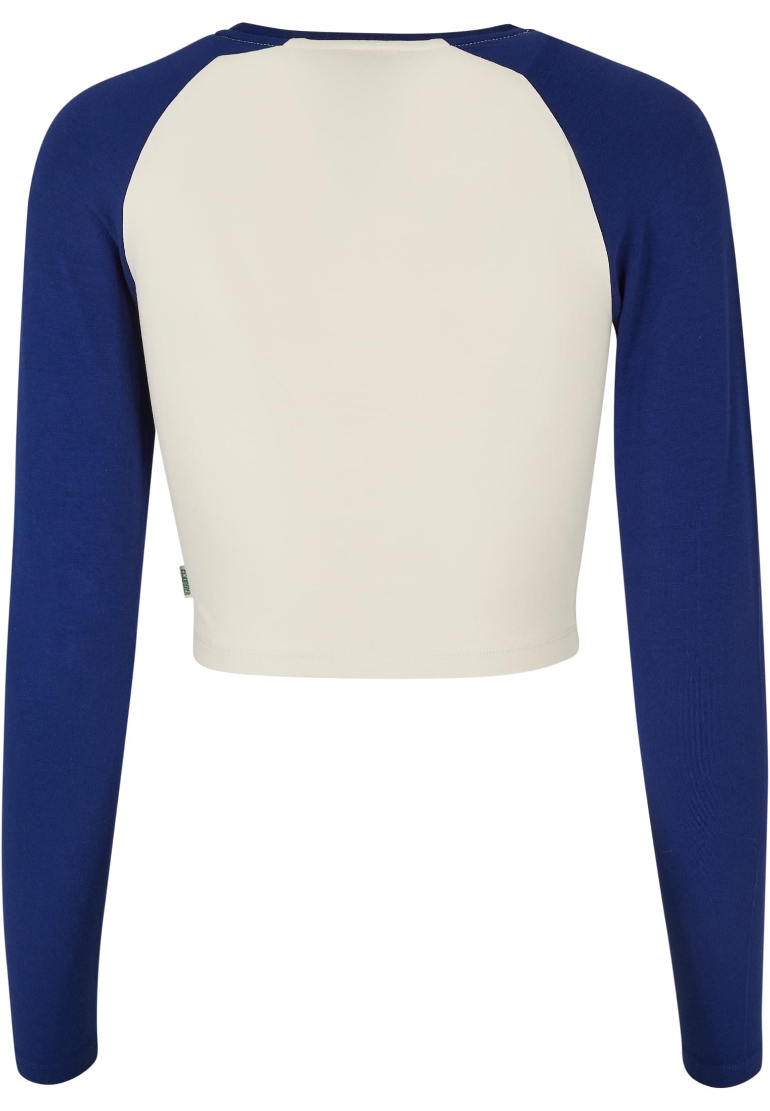 URBAN CLASSICS Langarmshirt »Damen Ladies Organic Cropped Retro Baseball  Longsleeve«, (1 tlg.) für bestellen | BAUR