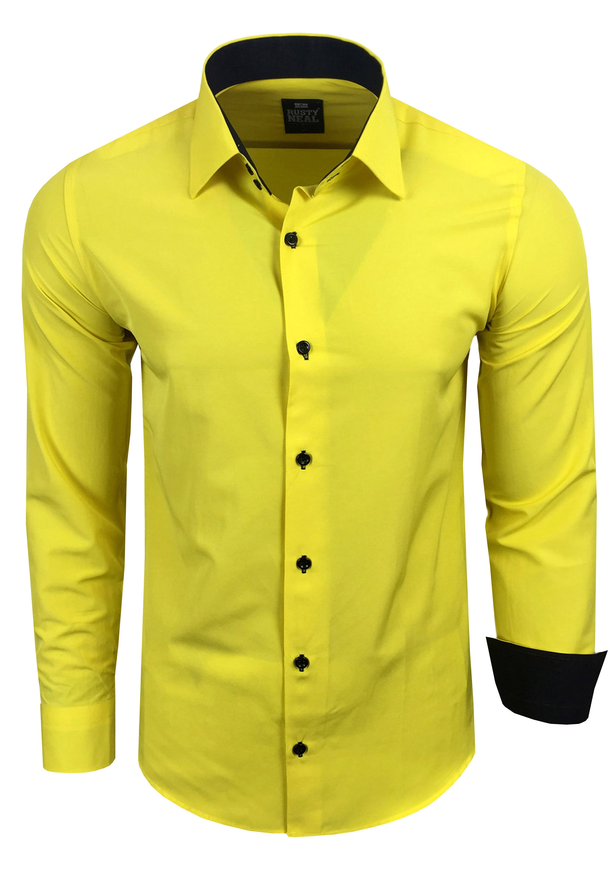 Rusty Neal Langarmhemd, mit trendigem ▷ Farbkontrast | für BAUR