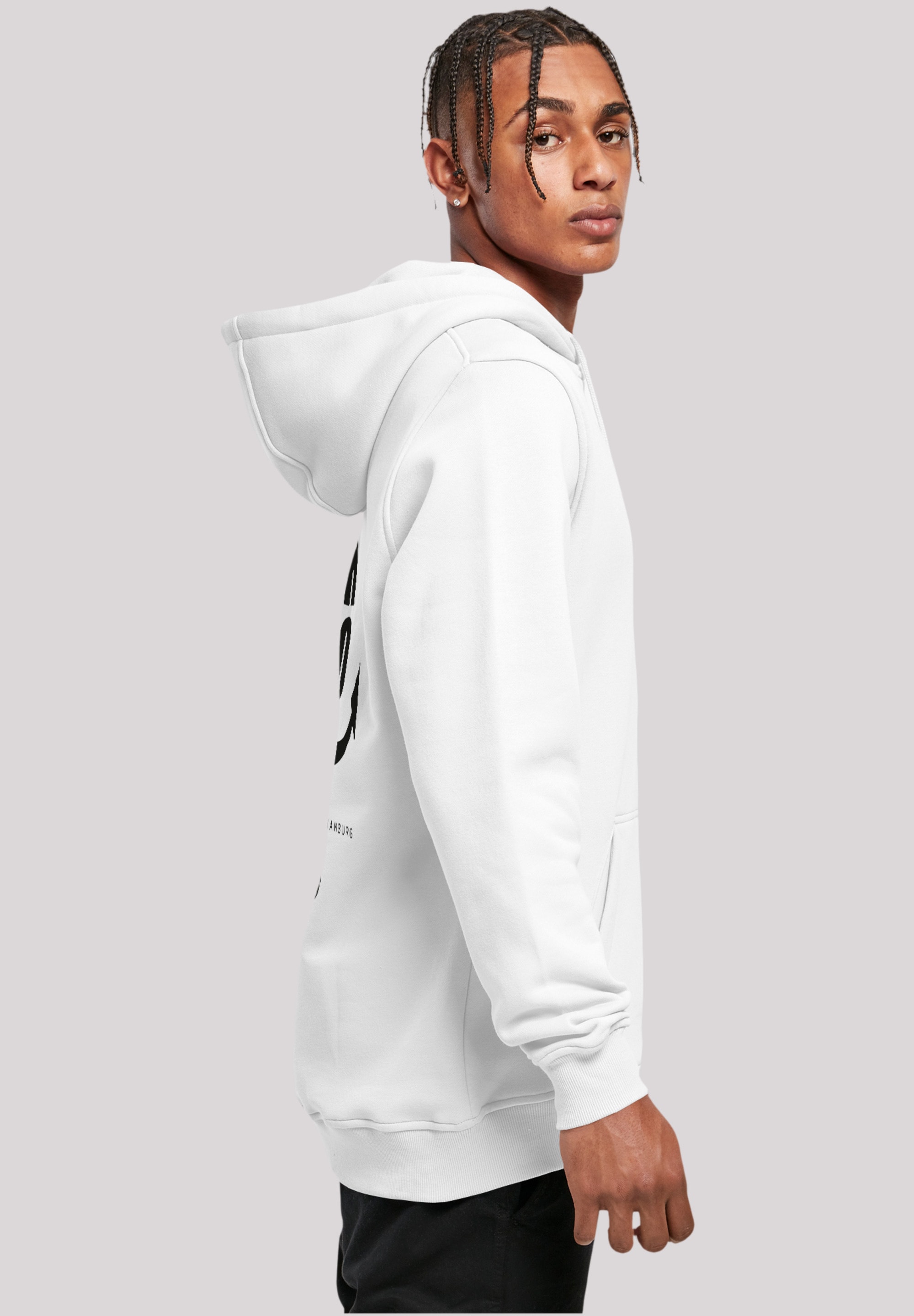 F4NT4STIC Kapuzenpullover »Ahoi Anker Knut & Jan Hamburg«, Print