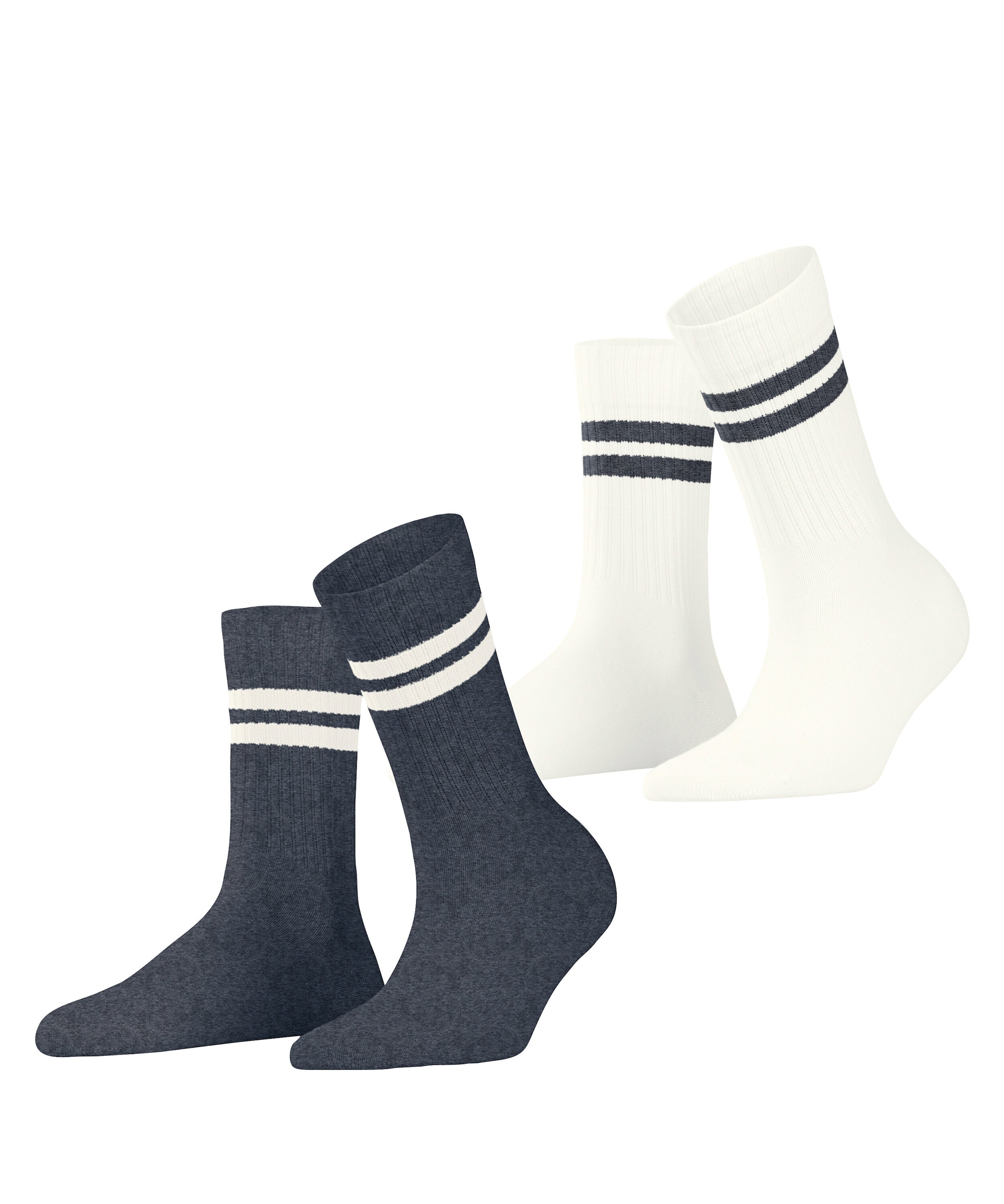 Esprit Tennissocken »Tennis Stripe« 2 Paar,  mit Kontraststreifen, sportliches Design, perfekte Passform