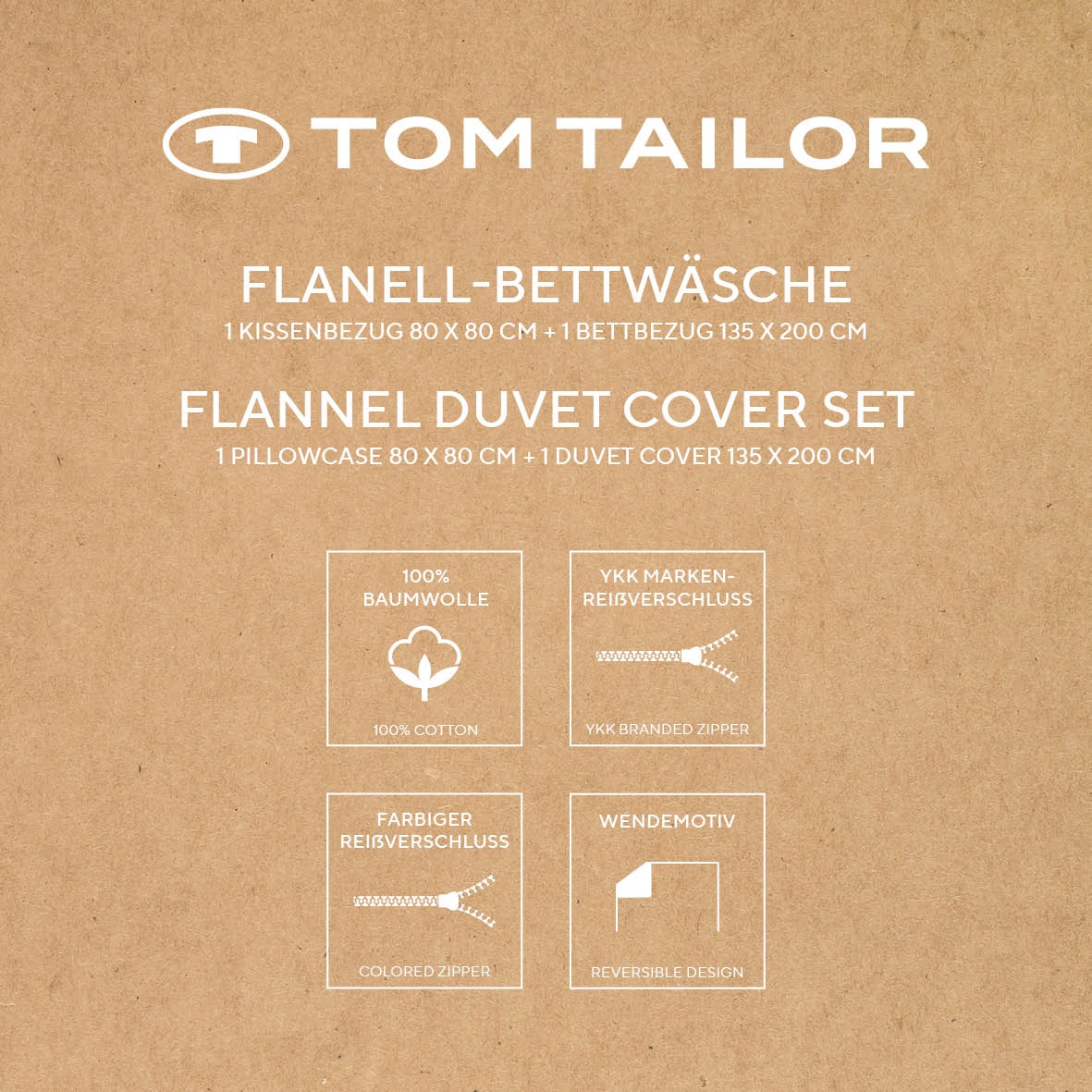 TOM TAILOR HOME Bettwäsche »BOLD MOSAIC in Gr. 135x200cm, 155x220cm oder 200x220cm«, new bedroom, gewebtes Label