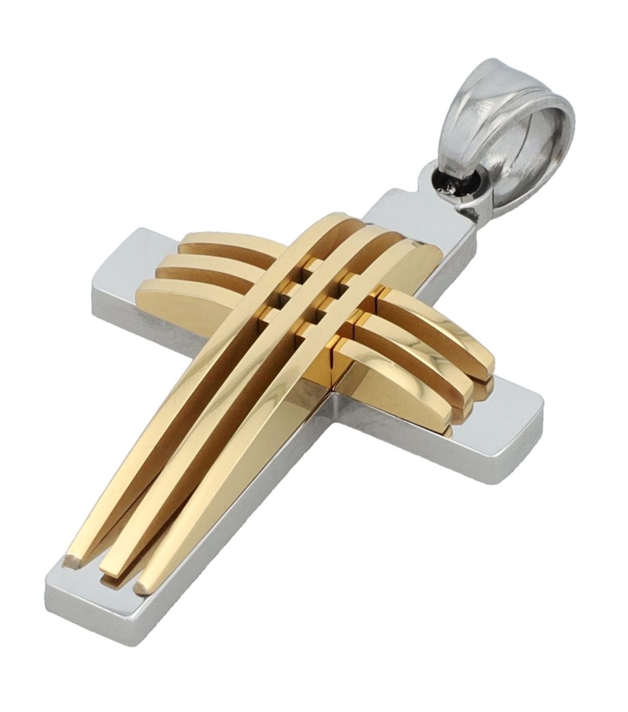 Adelia´s Kettenanhänger »Herren Anhänger – Kreuzanhänger aus Edelstahl«  Ein kleines Geschenk mit großer Wirkung