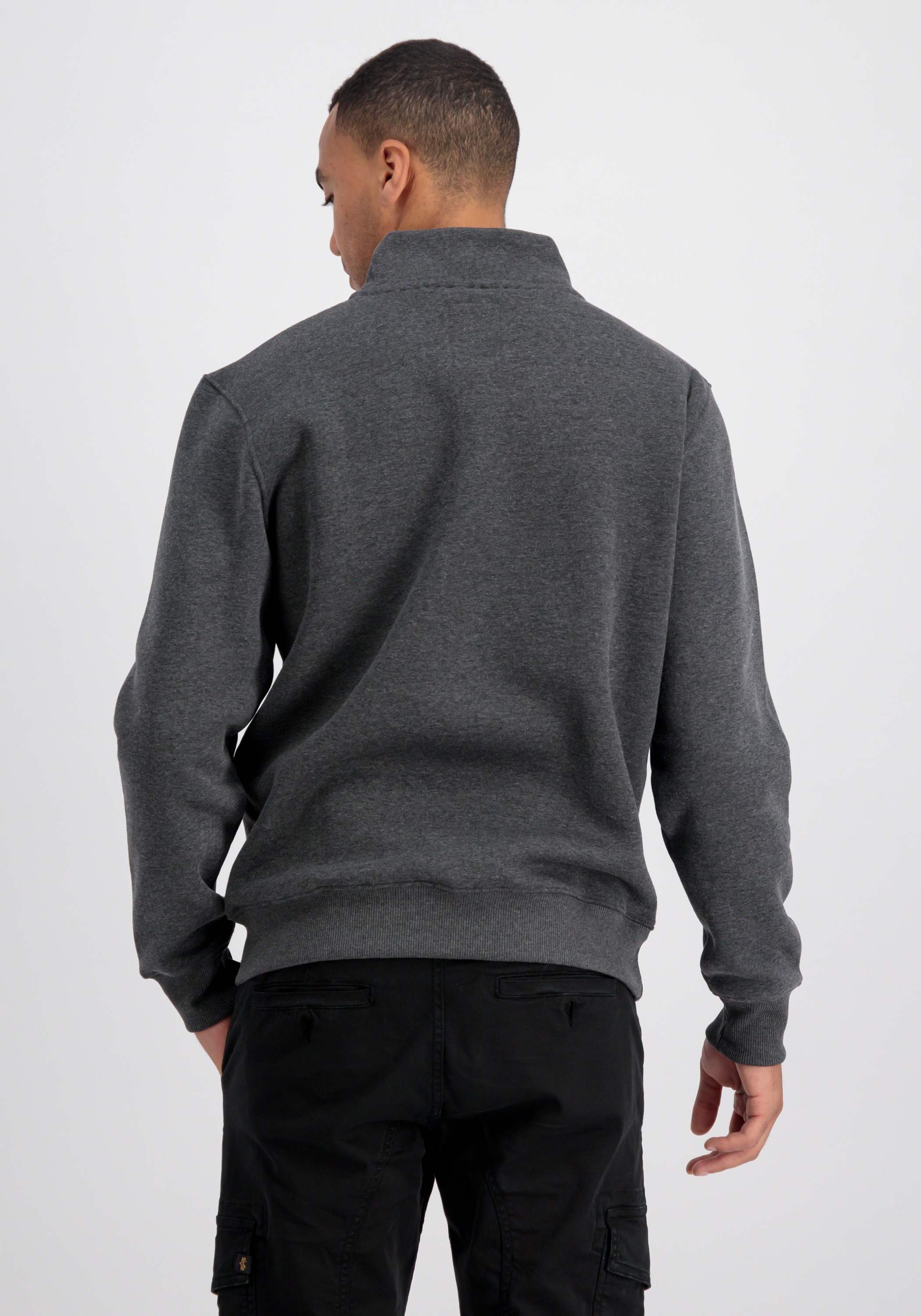 Thumbnail - Alpha Industries Sweater "Half Zip Sweatshirt SL"