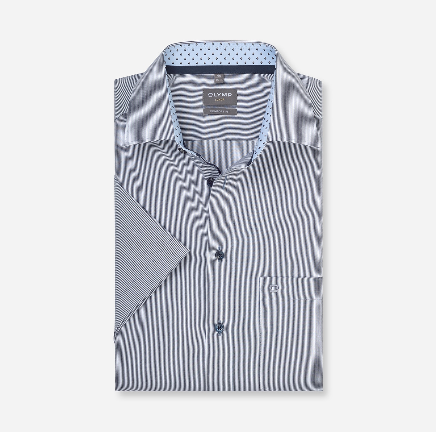 OLYMP Kurzarmhemd "Luxor" Businesshemd, comfort fit, New-Kentkragen