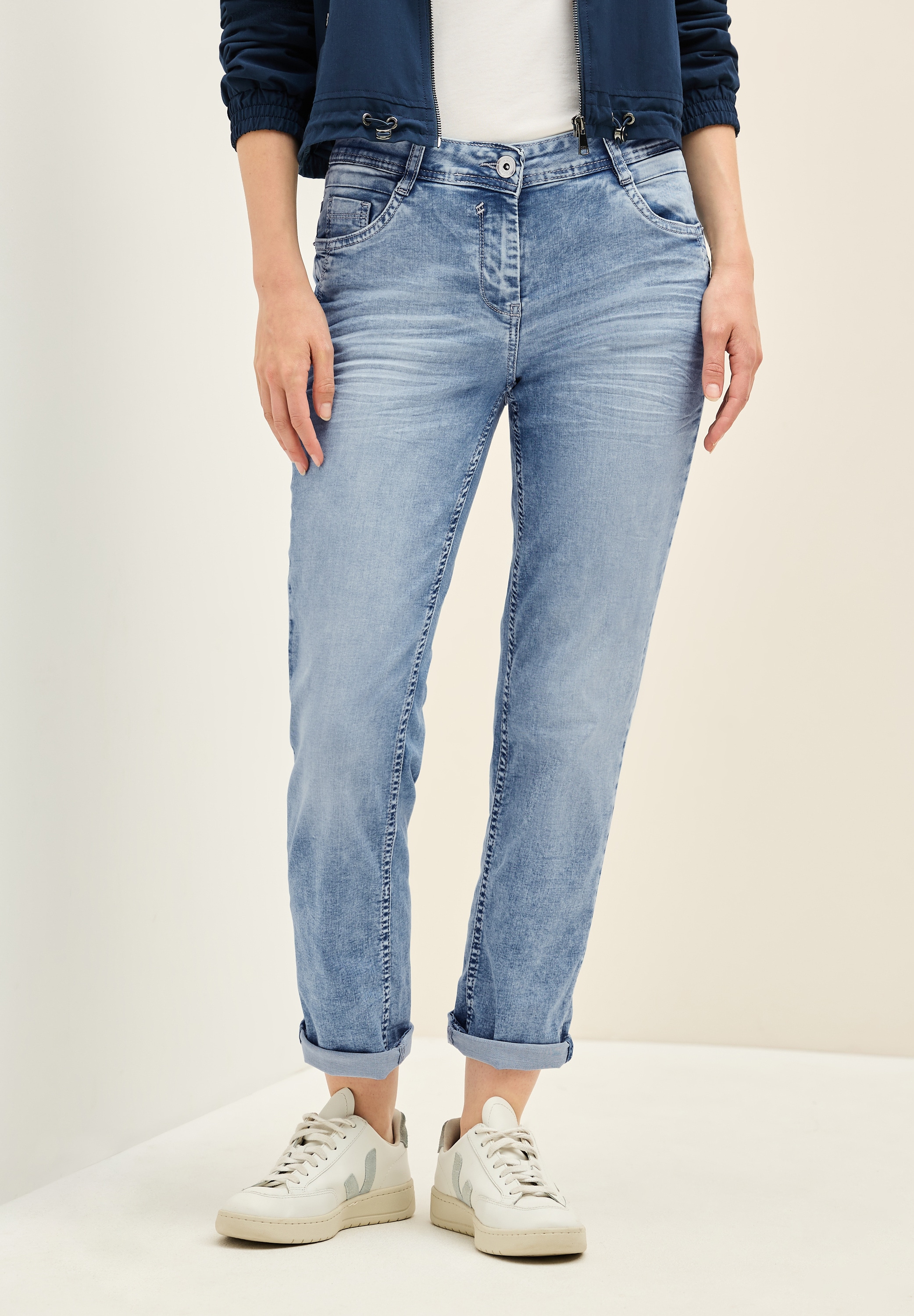 Cecil 5-Pocket-Jeans "Style Scarlett", mit Turn-Up Detail günstig online kaufen