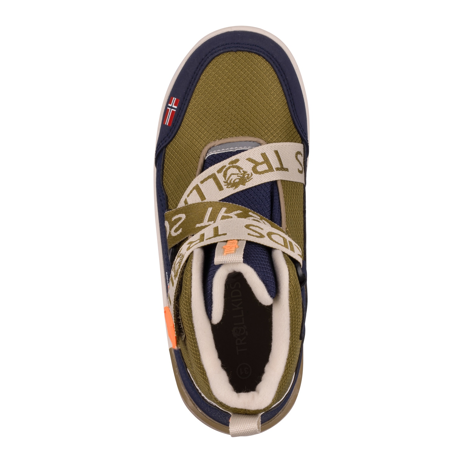 TROLLKIDS Barfußschuh »KIDS NORDFJORD BAREFOOT WINTER HIKER«  wasserdicht, warmes Fleecefutter
