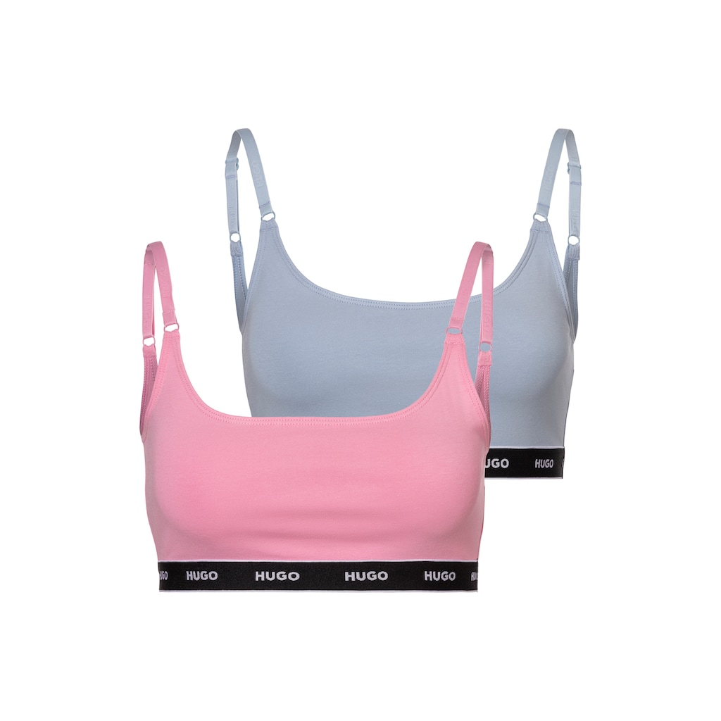 HUGO Underwear Bralette-BH »TWIN BRALETTE STRIPE«, (Packung, 2 tlg.)