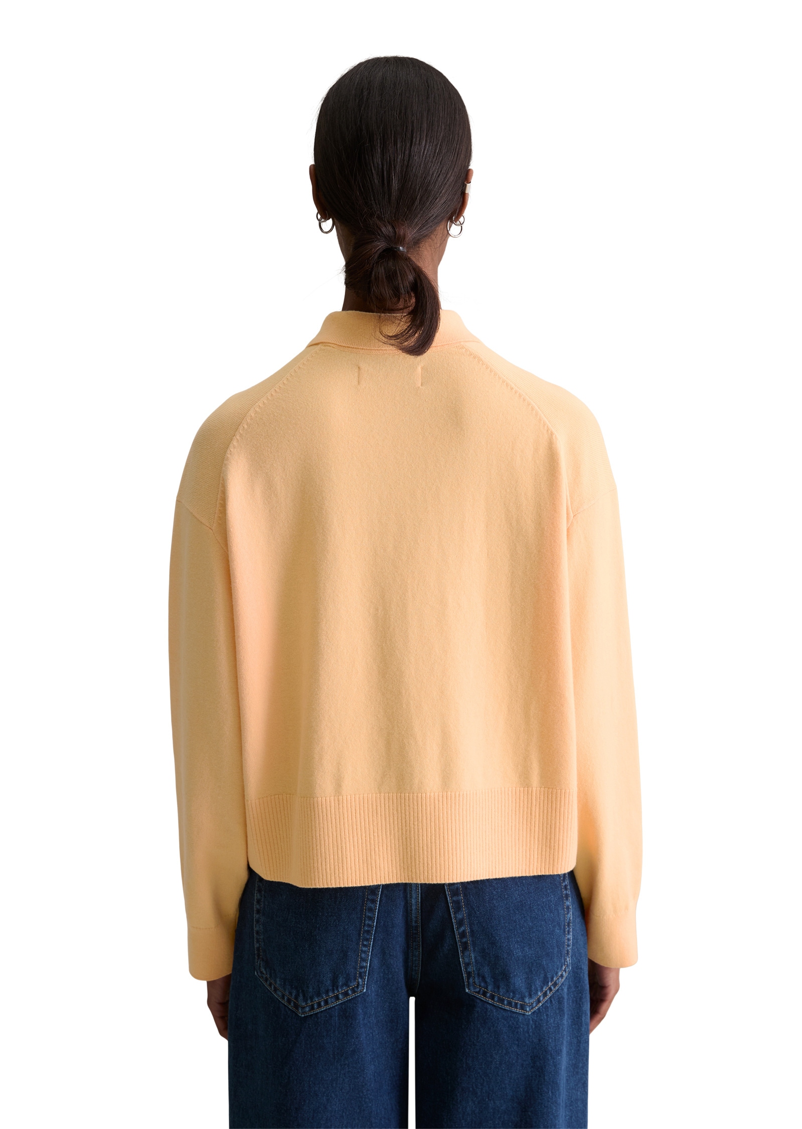 Marc O'Polo DENIM Strickpullover »aus Soft Cotton Stretch«