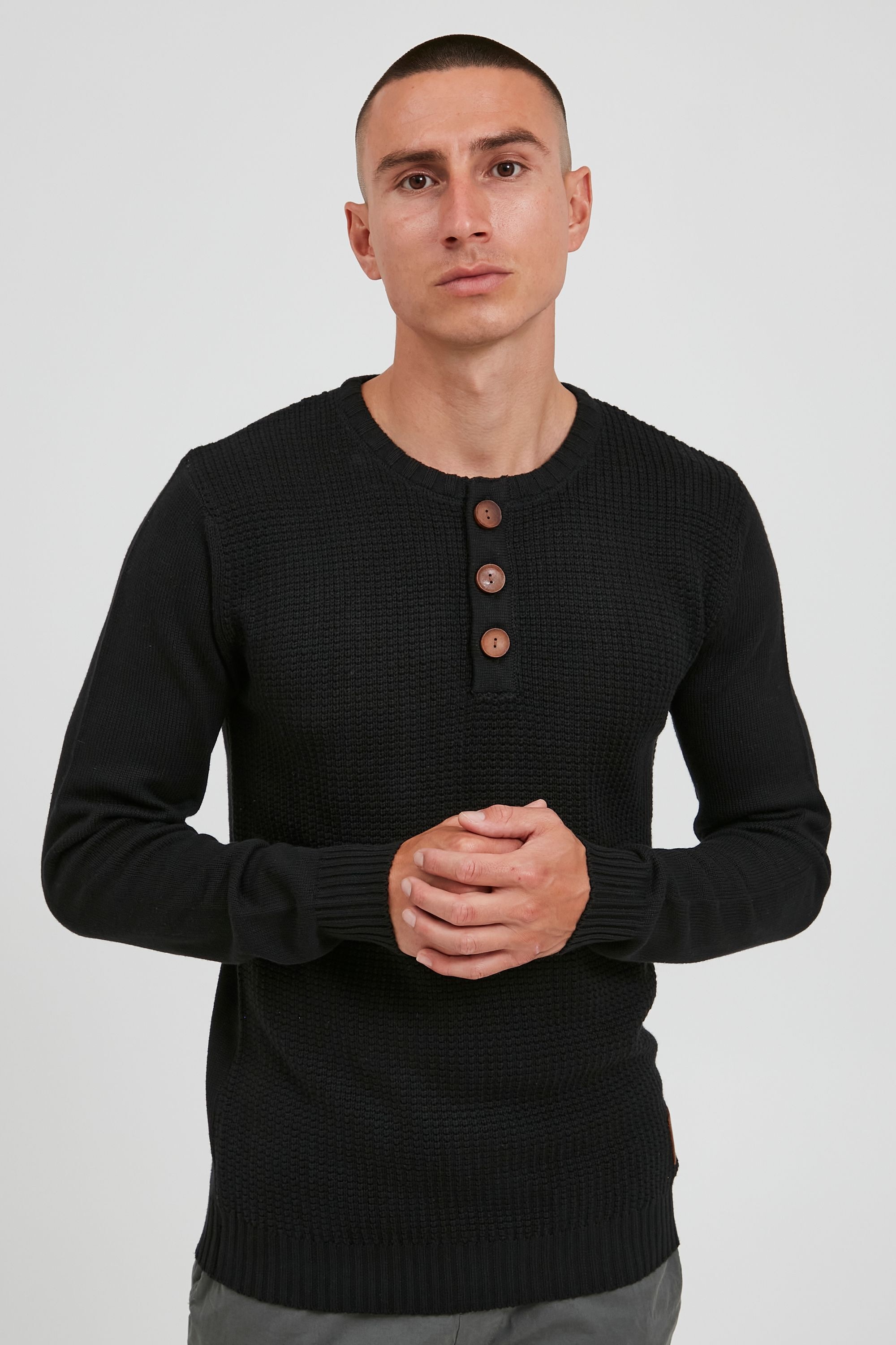 !Solid Strickfleece-Pullover »Strickpullover SDTerrance«