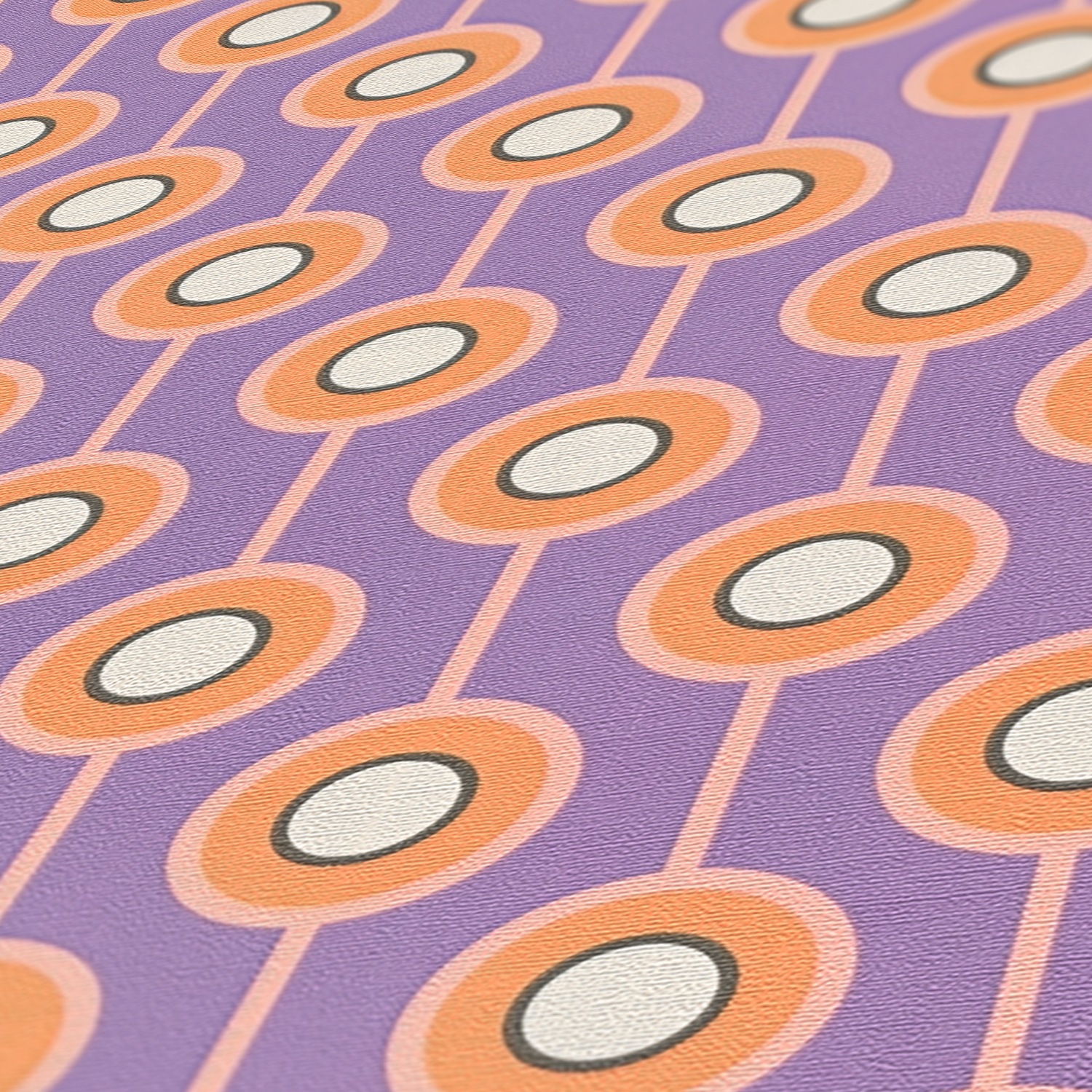 A.S. Création Vliestapete »Retro Chic Grafik-Tapete Mustertapete Retro 3D«, matt, Vintage Vliestapete für Schlafzimmer Küche Wohnzimmer Grafik Design