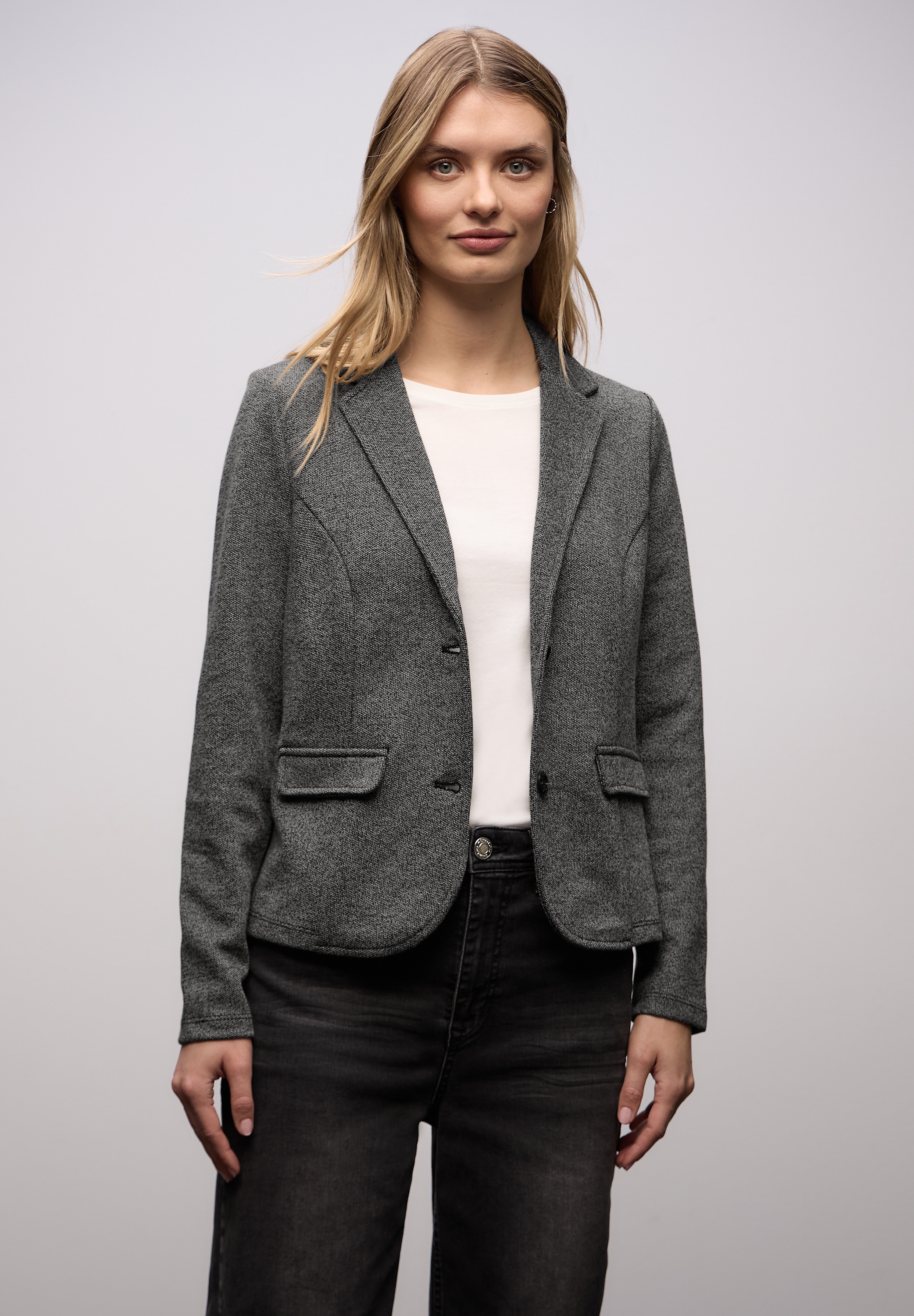 STREET ONE Kurzblazer mit Reverskragen
