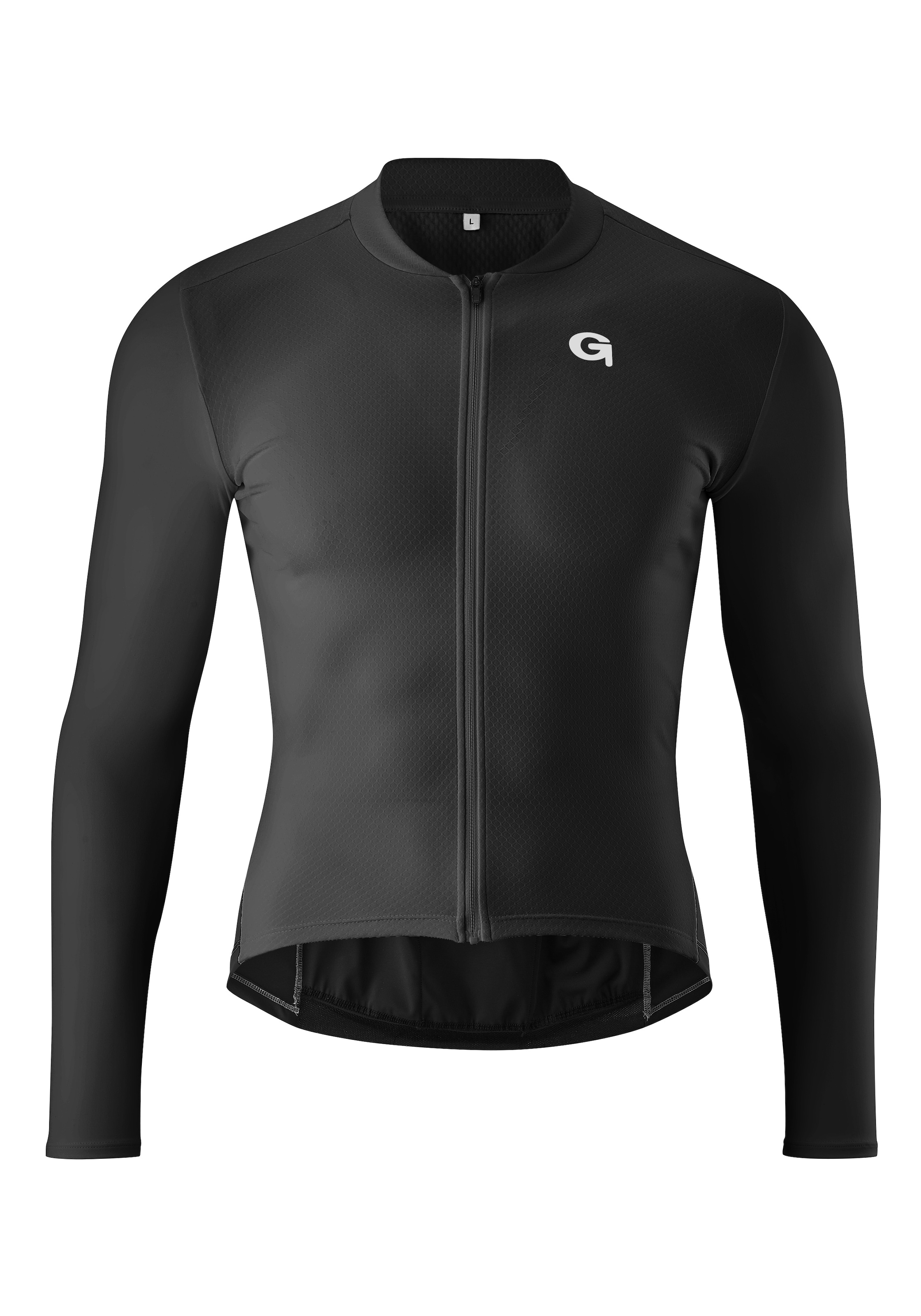 Radtrikot »SITIVO TRIKOT LONGSLEEVE M«, Herren Fahrradtrikot langarm, Full-Zip Trikot,...